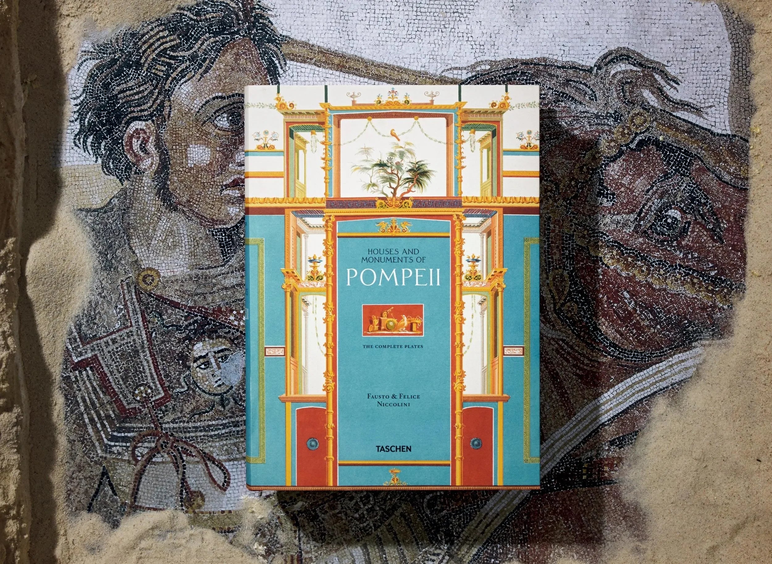 Fausto & Felice Niccolini. Houses and Monuments of Pompeii (German, French, English) - The Mayfair Hall