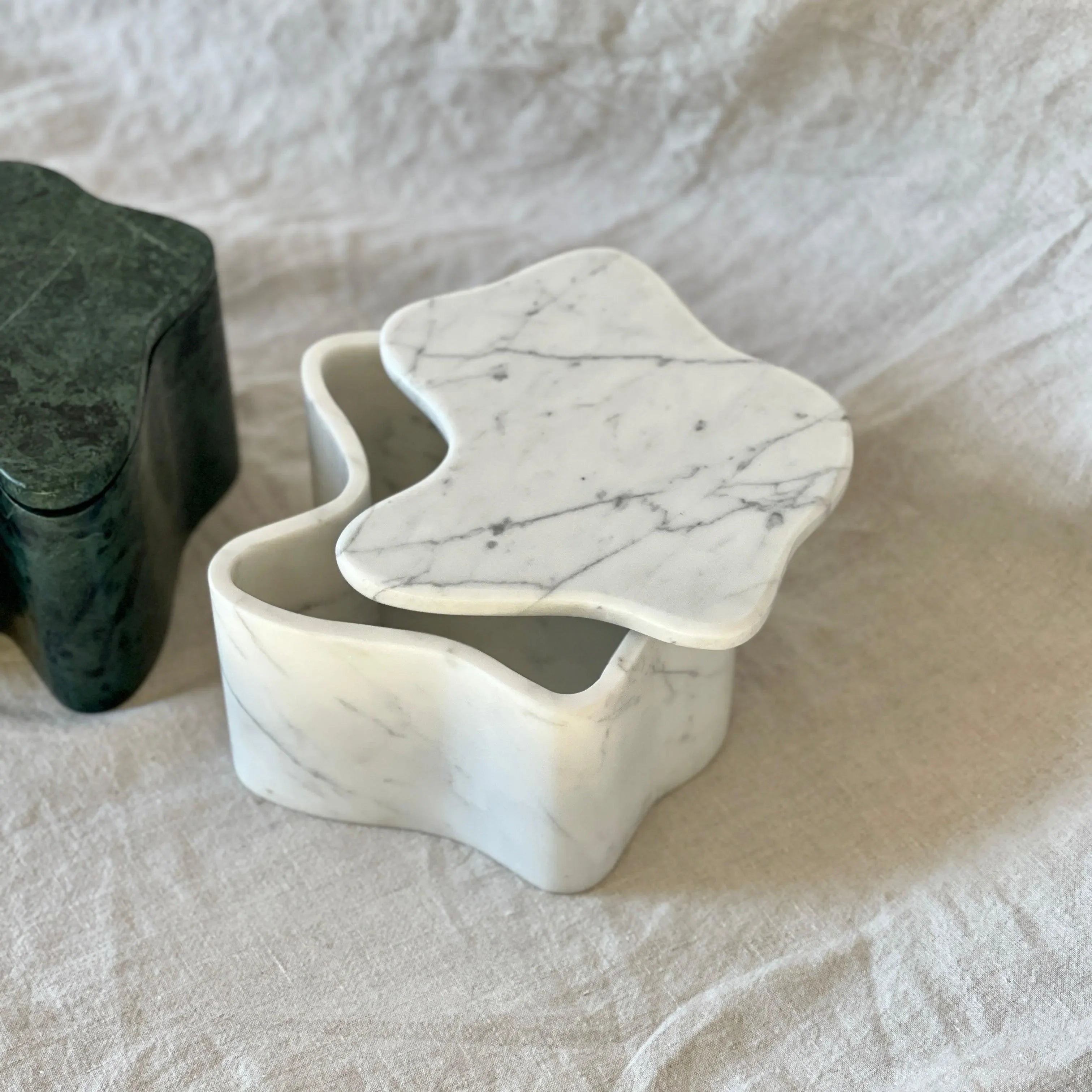 Marble Flo Box in Cloud - The Mayfair Hall
