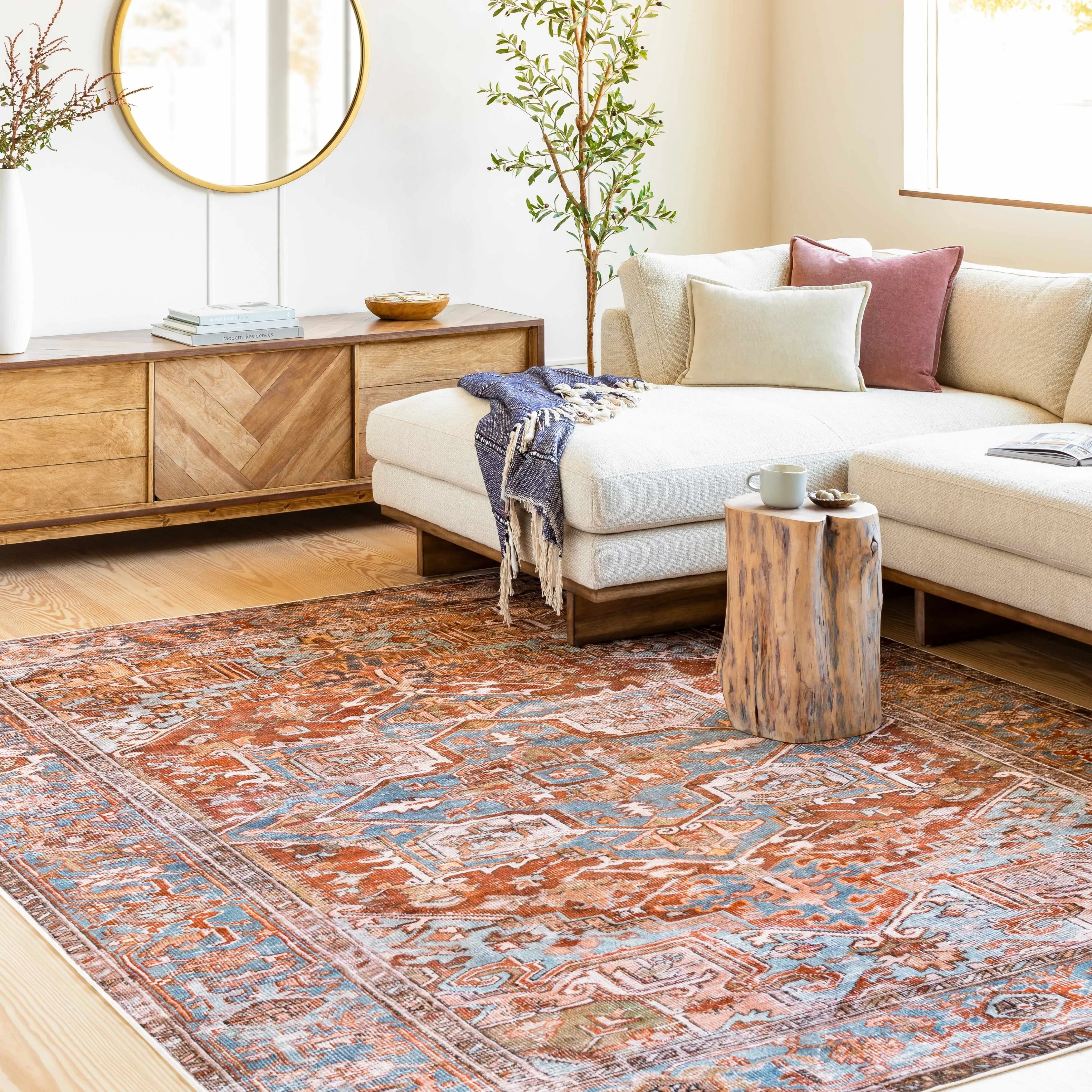 Darapidap Polyester Area Rug - The Mayfair Hall