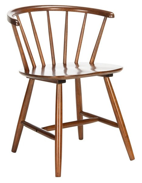 Ceres Spindle Back Dining Chair in Walnut (Set of 2)