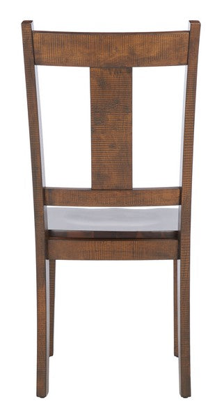 Sergio Splat Back Dining Chair in Rustic Cafe (Set of 2)