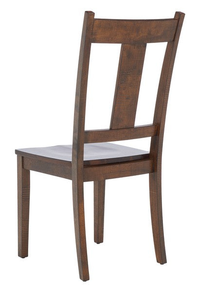 Sergio Splat Back Dining Chair in Rustic Cafe (Set of 2)