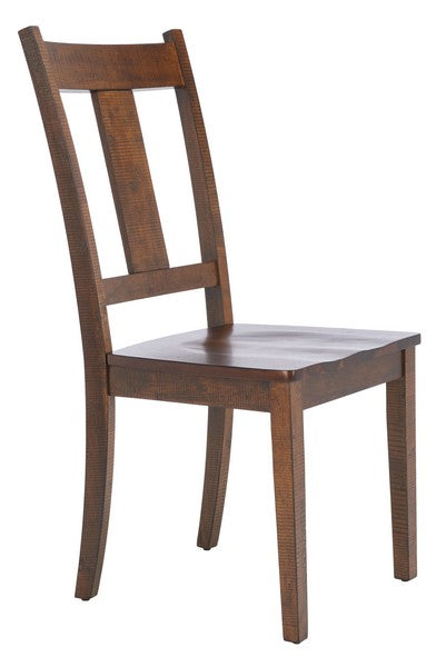Sergio Splat Back Dining Chair in Rustic Cafe (Set of 2)