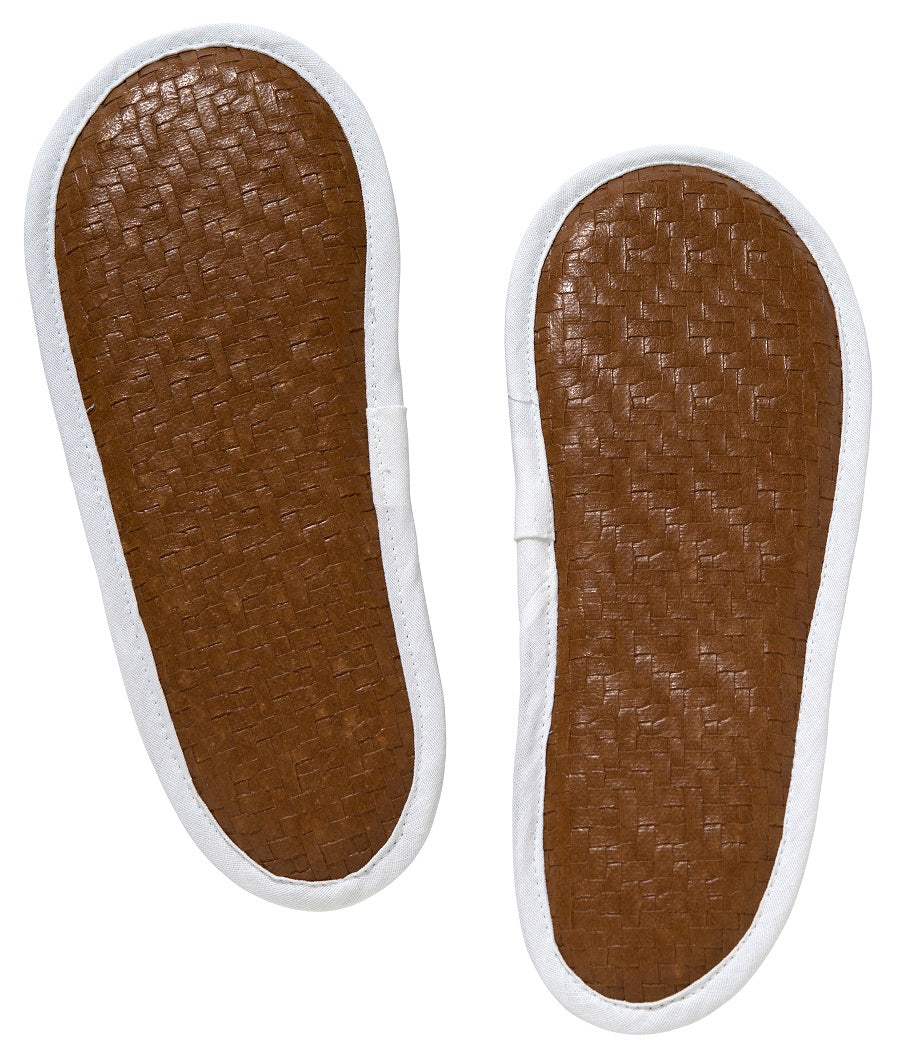 Slippers, Waffle Weave, Boxwood Topiary