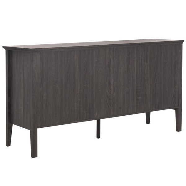 Sondra 6 Drawer Dresser in Distressed Black