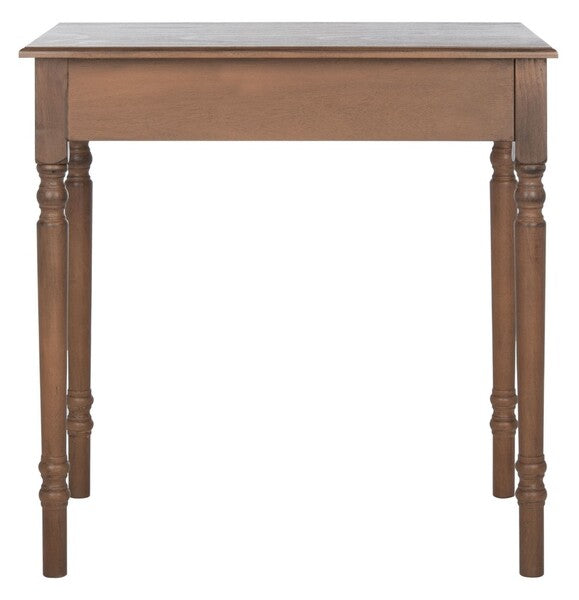Arina 1 Drawer Desk in Brown