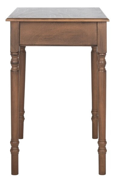 Arina 1 Drawer Desk in Brown