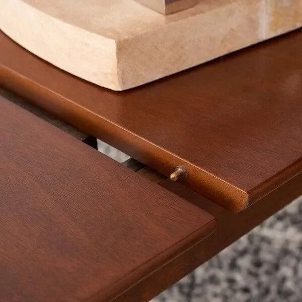 Kay Wood Dining Table in Walnut - The Mayfair Hall