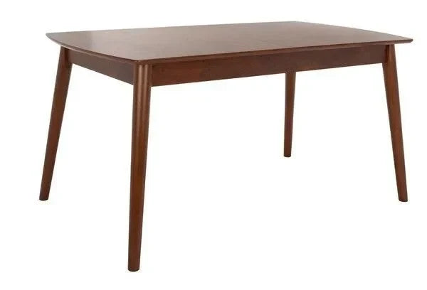 Kay Wood Dining Table in Walnut - The Mayfair Hall