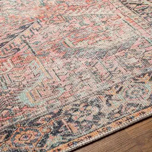 Dunsha Distressed Washable Area Rug - Clearance - The Mayfair Hall