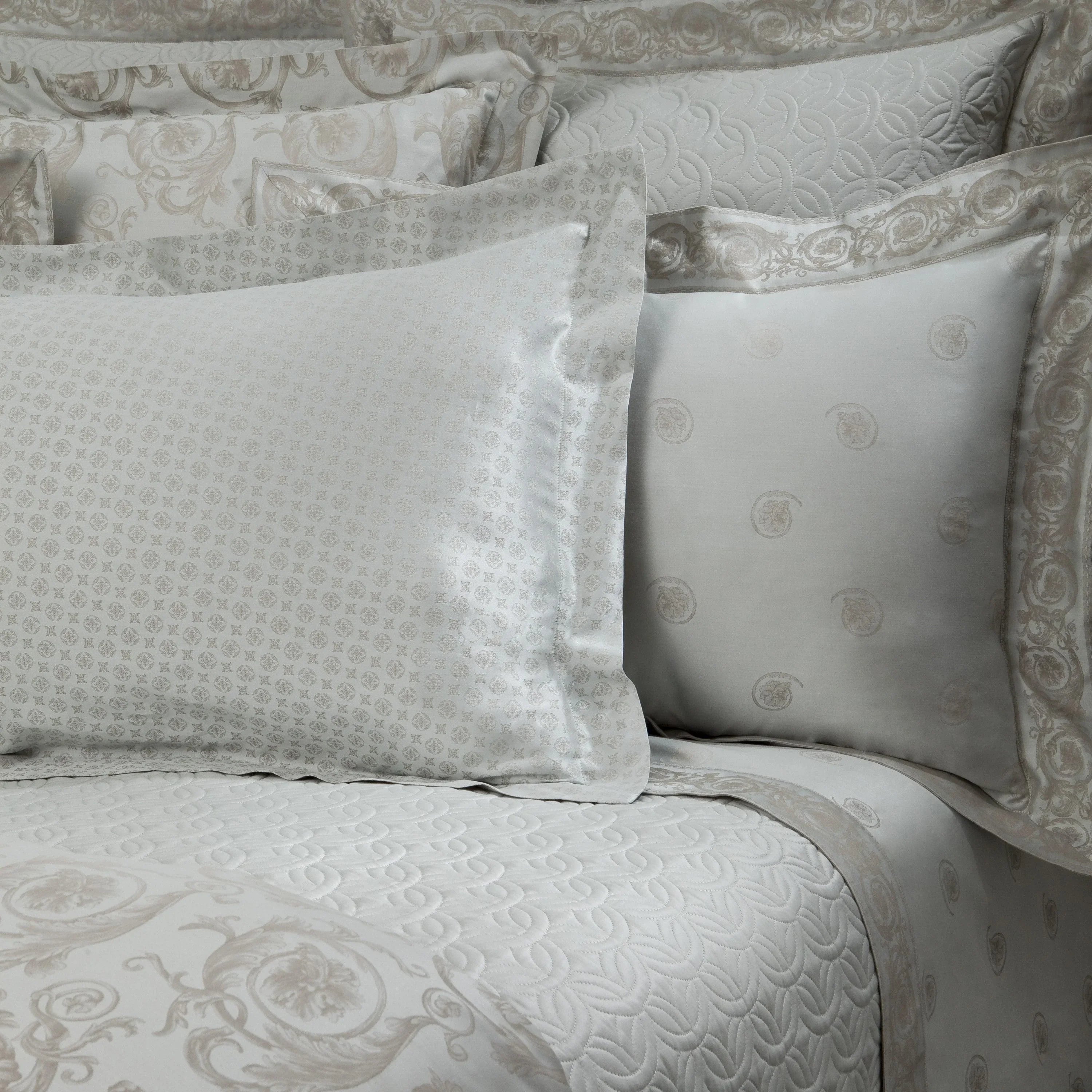 Duomo Quilted Coverlet (Euro) Set - The Mayfair Hall