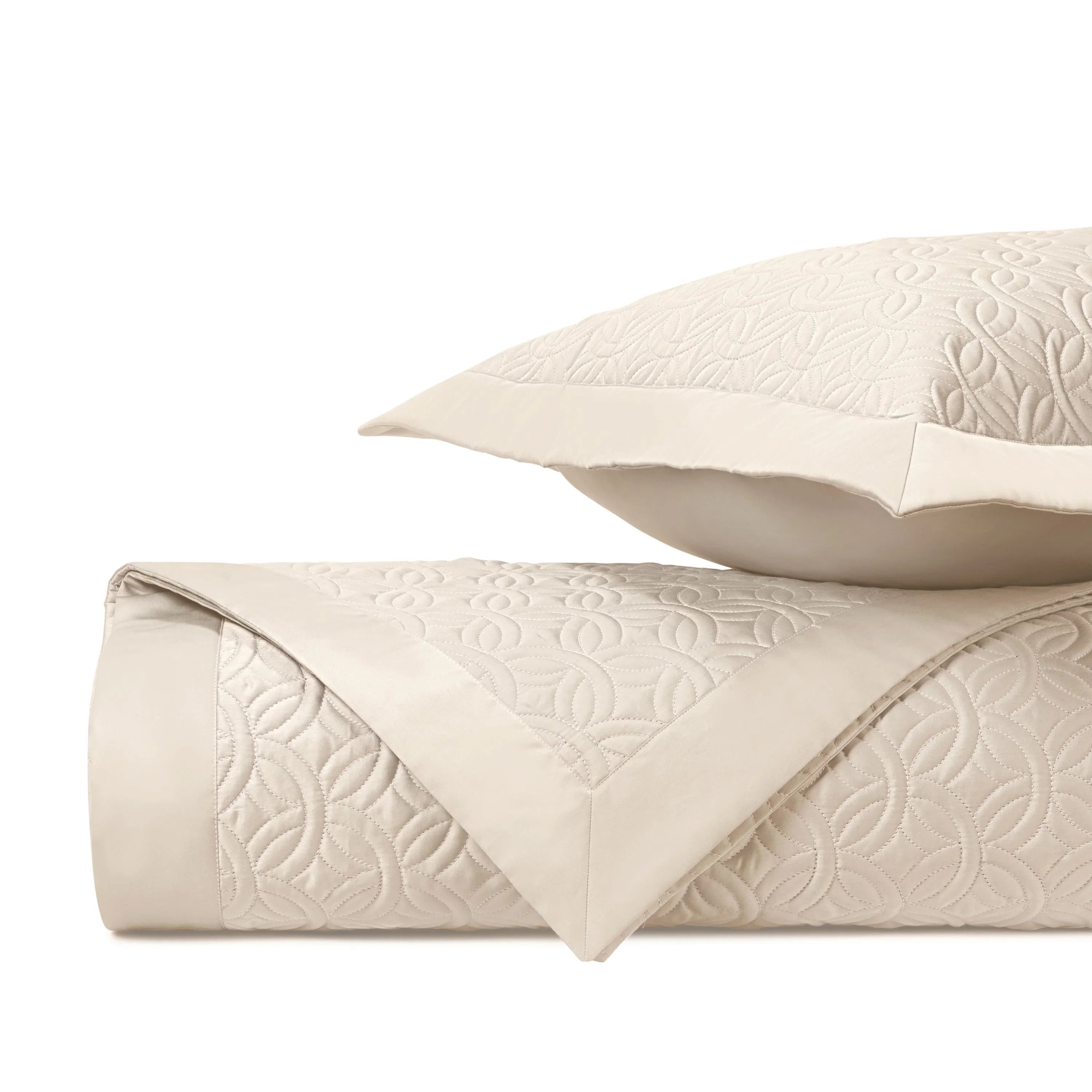 Duomo Quilted Coverlet Set - The Mayfair Hall