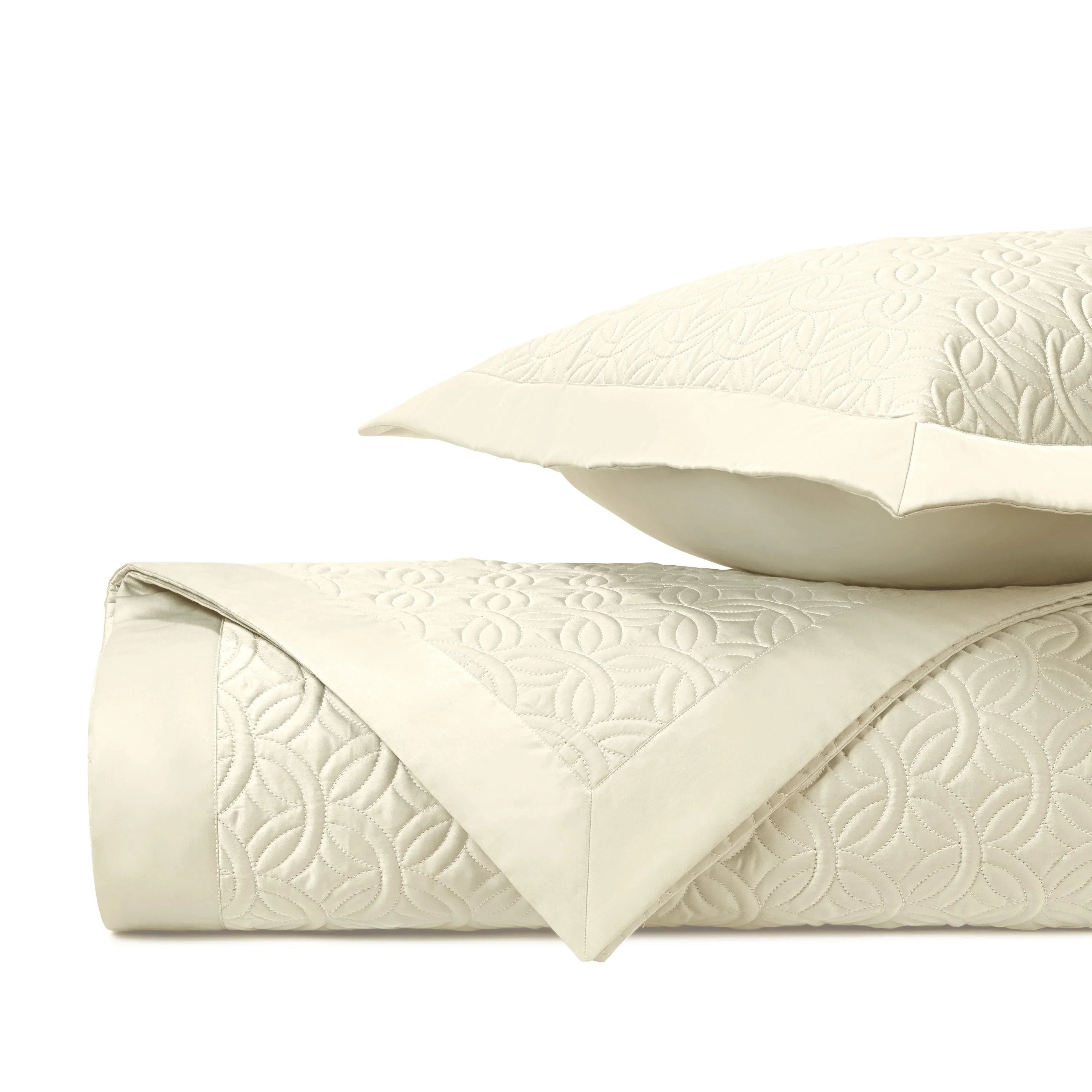Duomo Quilted Coverlet Set - The Mayfair Hall