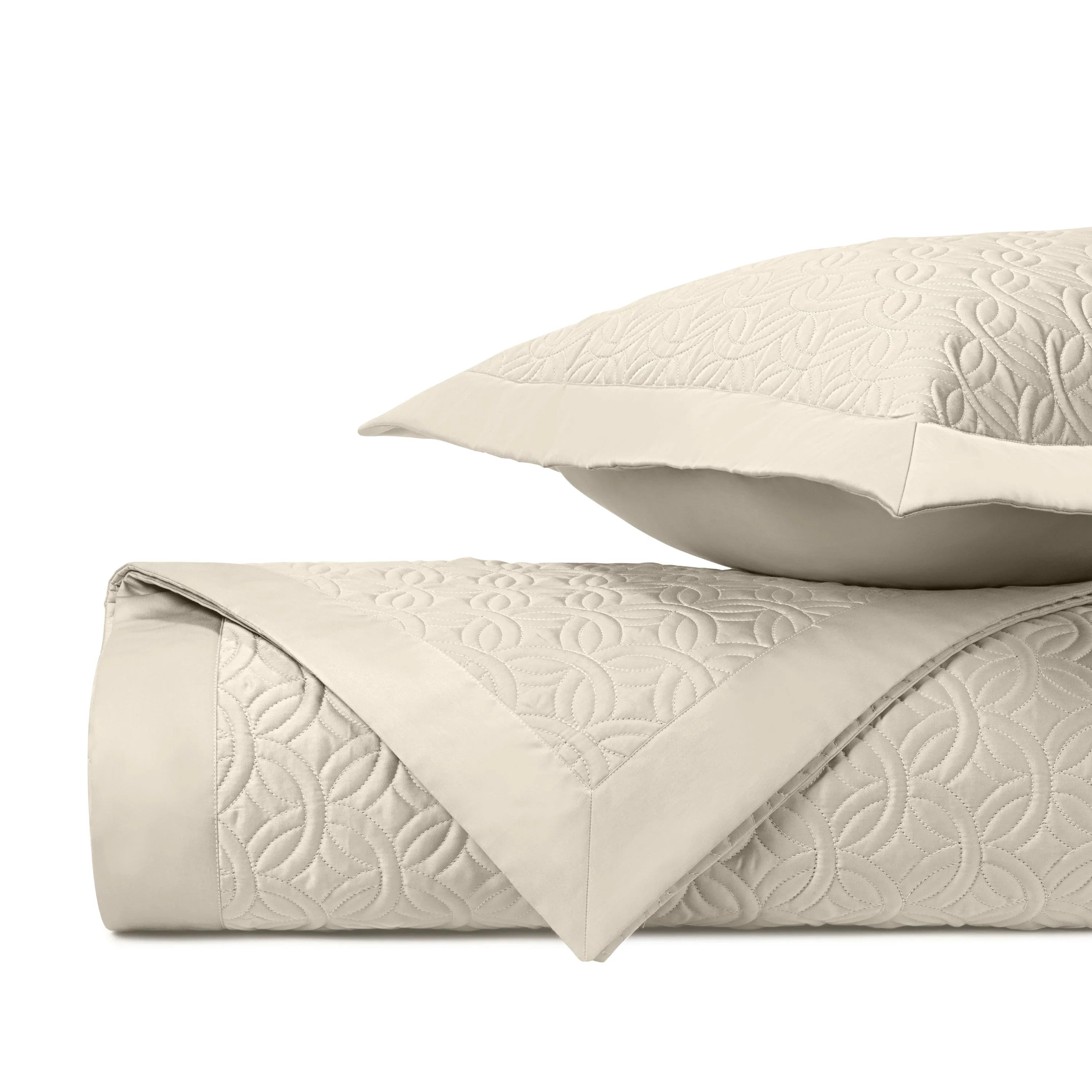 Duomo Quilted Coverlet Set - The Mayfair Hall