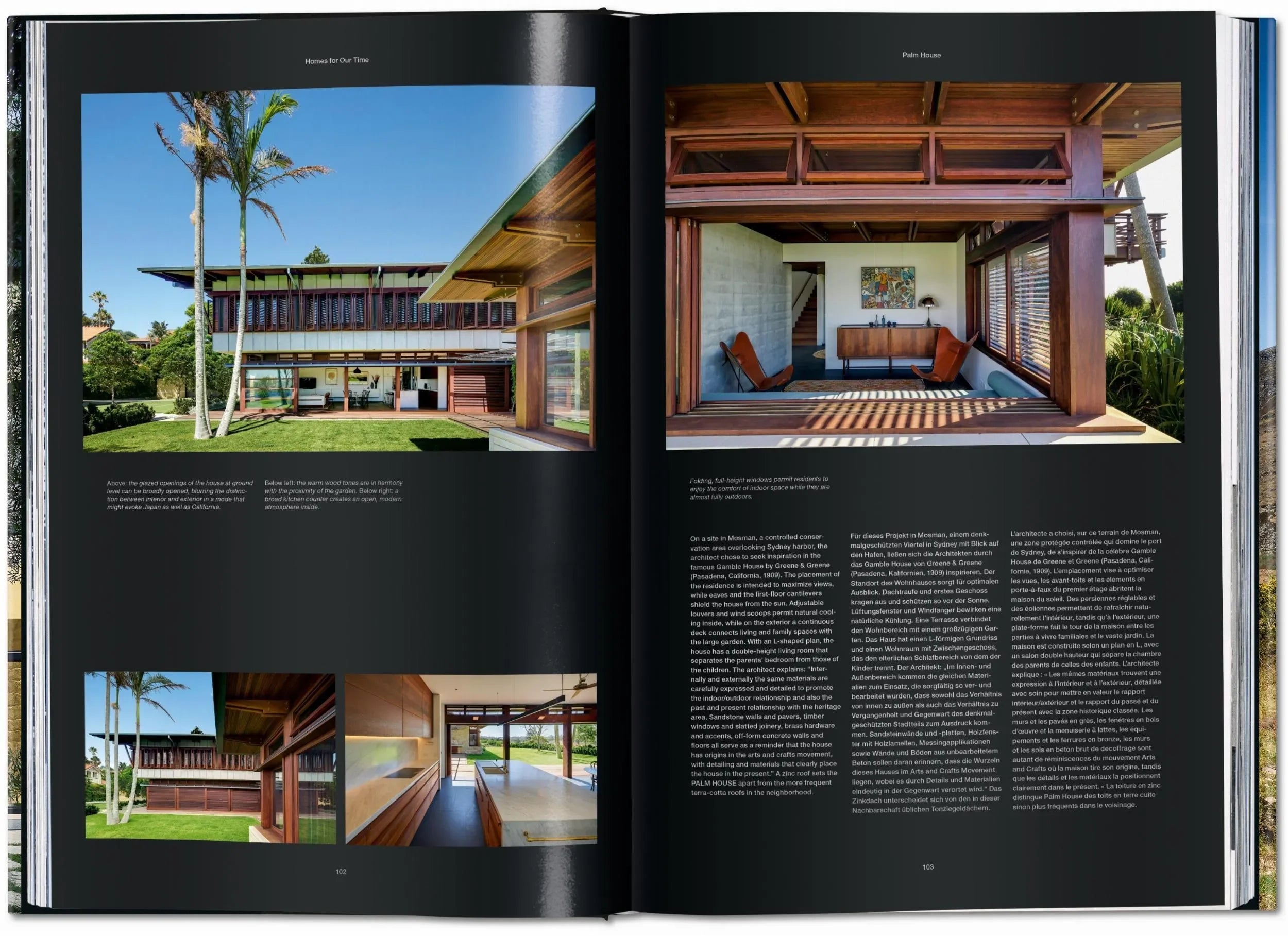 Homes for Our Time. Contemporary Houses around the World (German, French, English) - The Mayfair Hall