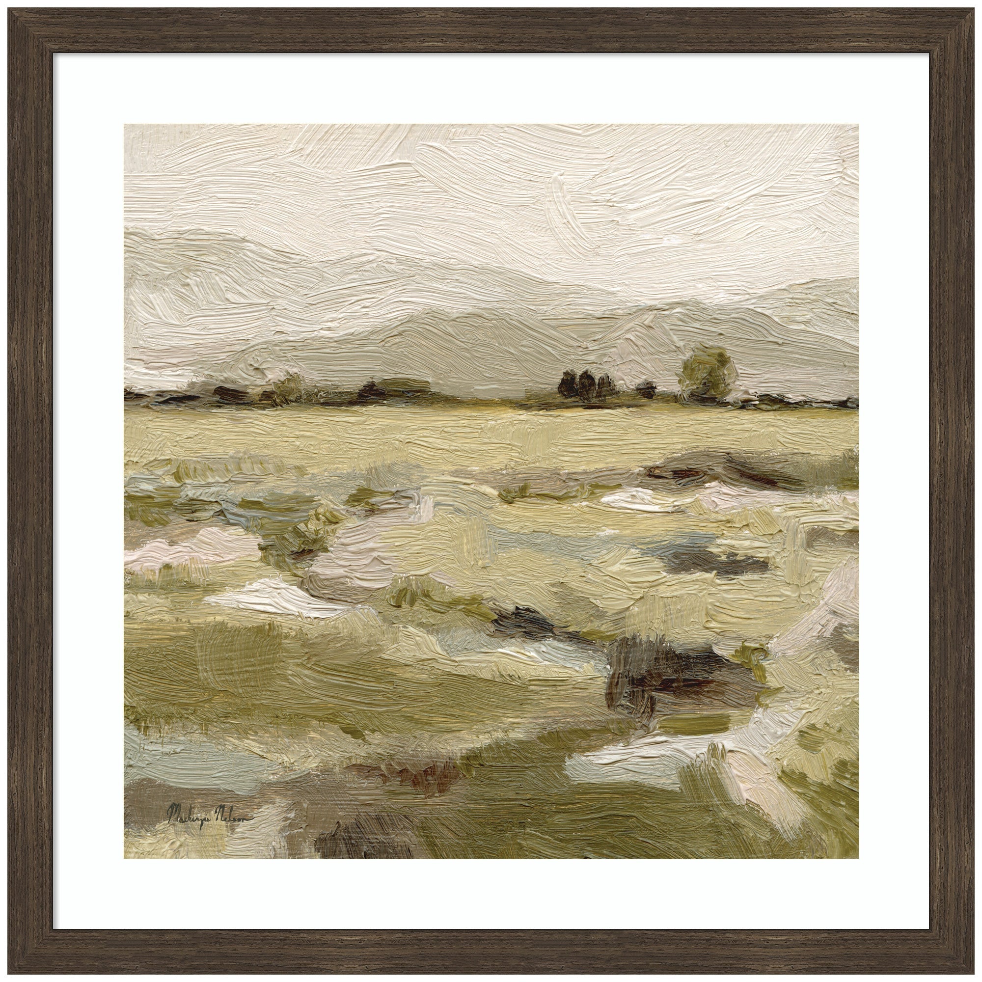 Petit Views No 8 by Mackenzie Nelson Framed Wall Art Print