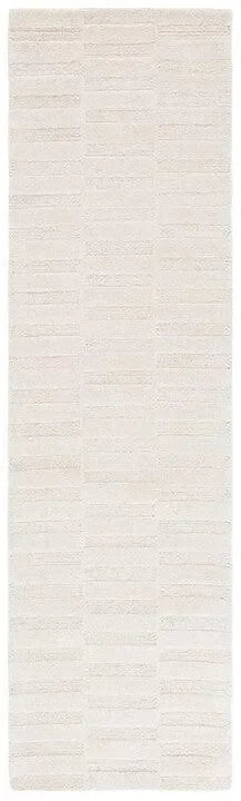 Ebony Wool Rug in Ivory - The Mayfair Hall