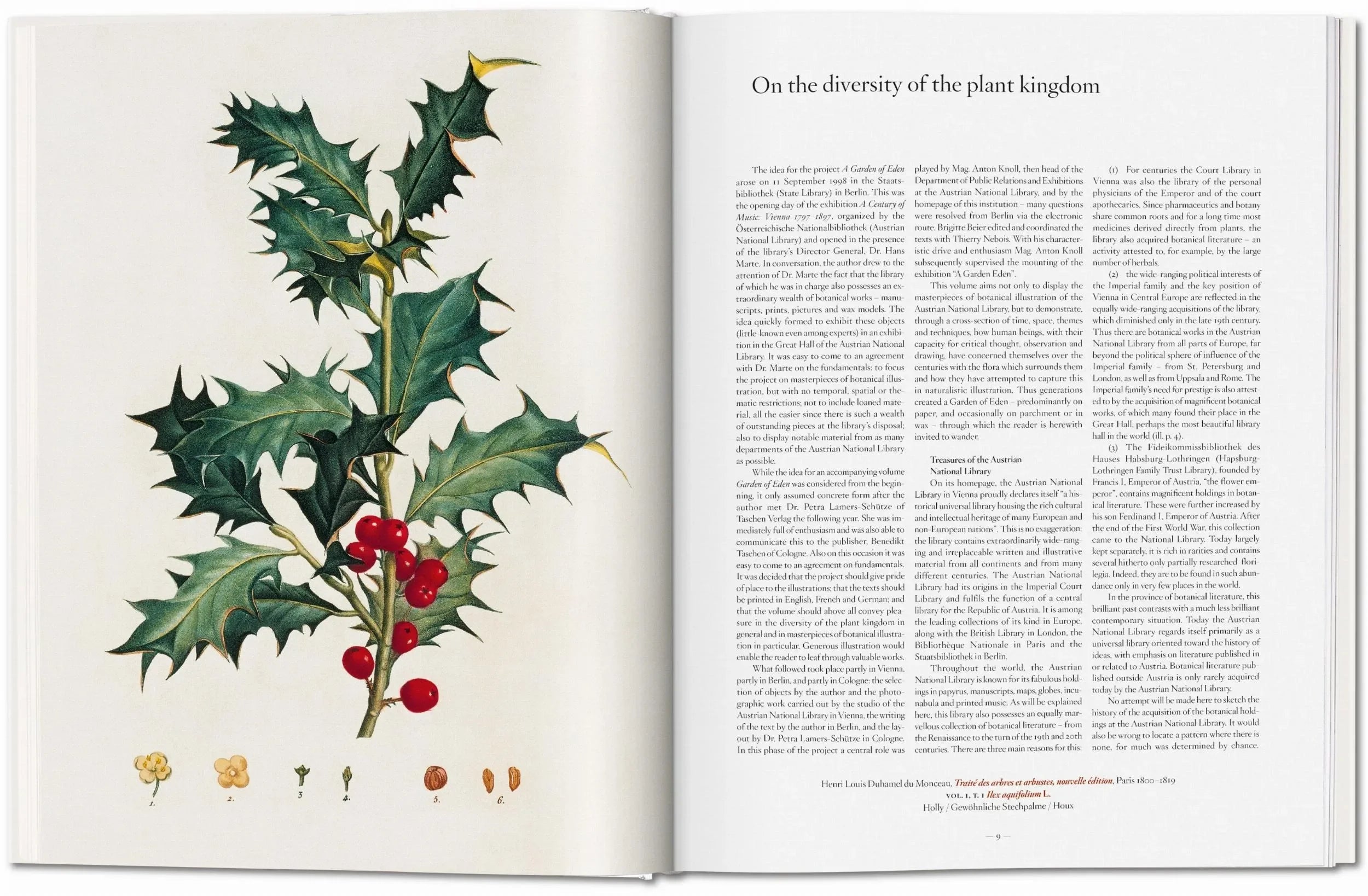 A Garden Eden. Masterpieces of Botanical Illustration (German, French, English) - The Mayfair Hall