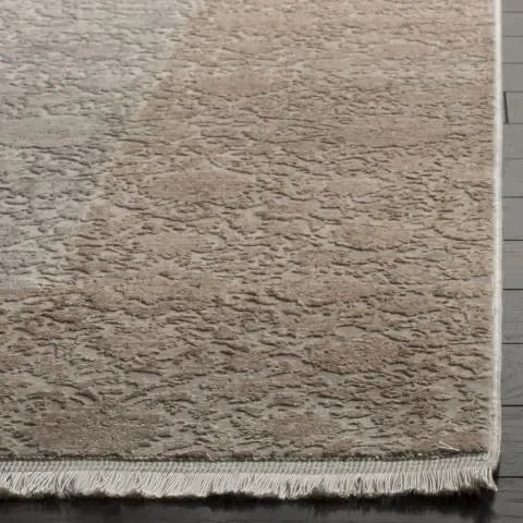Eclipse Viscose Rug in Beige and Light Gray - The Mayfair Hall