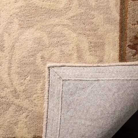 Empire Wool Rug in Ivory and Light Gray - The Mayfair Hall