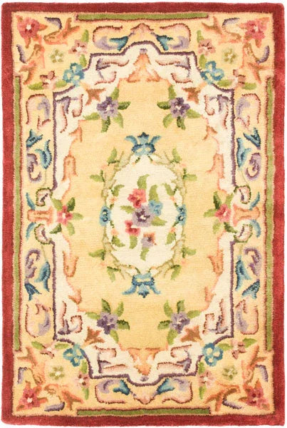 Empire Wool Rug in Gold - The Mayfair Hall