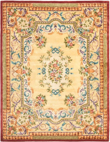 Empire Wool Rug in Gold - The Mayfair Hall
