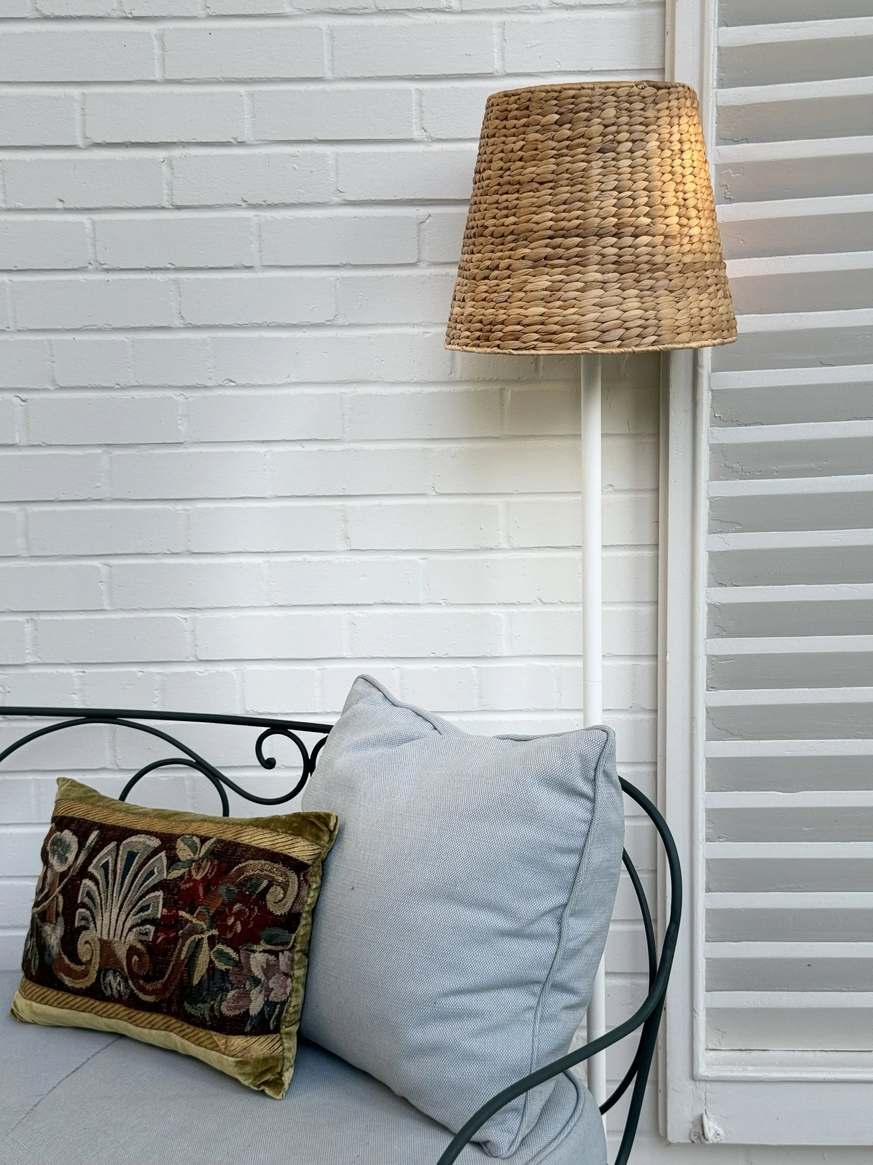 Water Hyacinth Shade Cover (Empire in Natural) - The Mayfair Hall