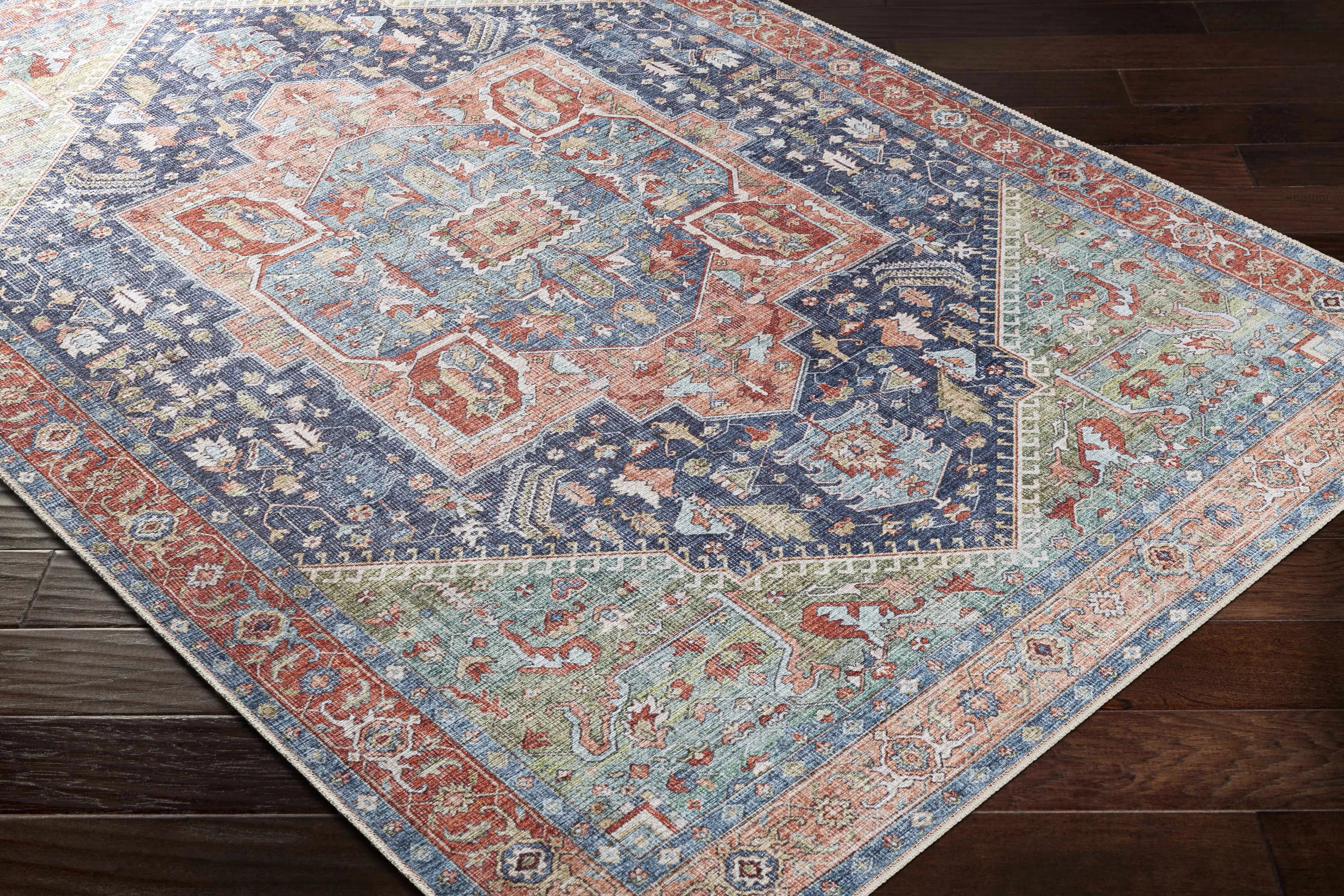 Exira Washable Area Rug - Clearance - The Mayfair Hall