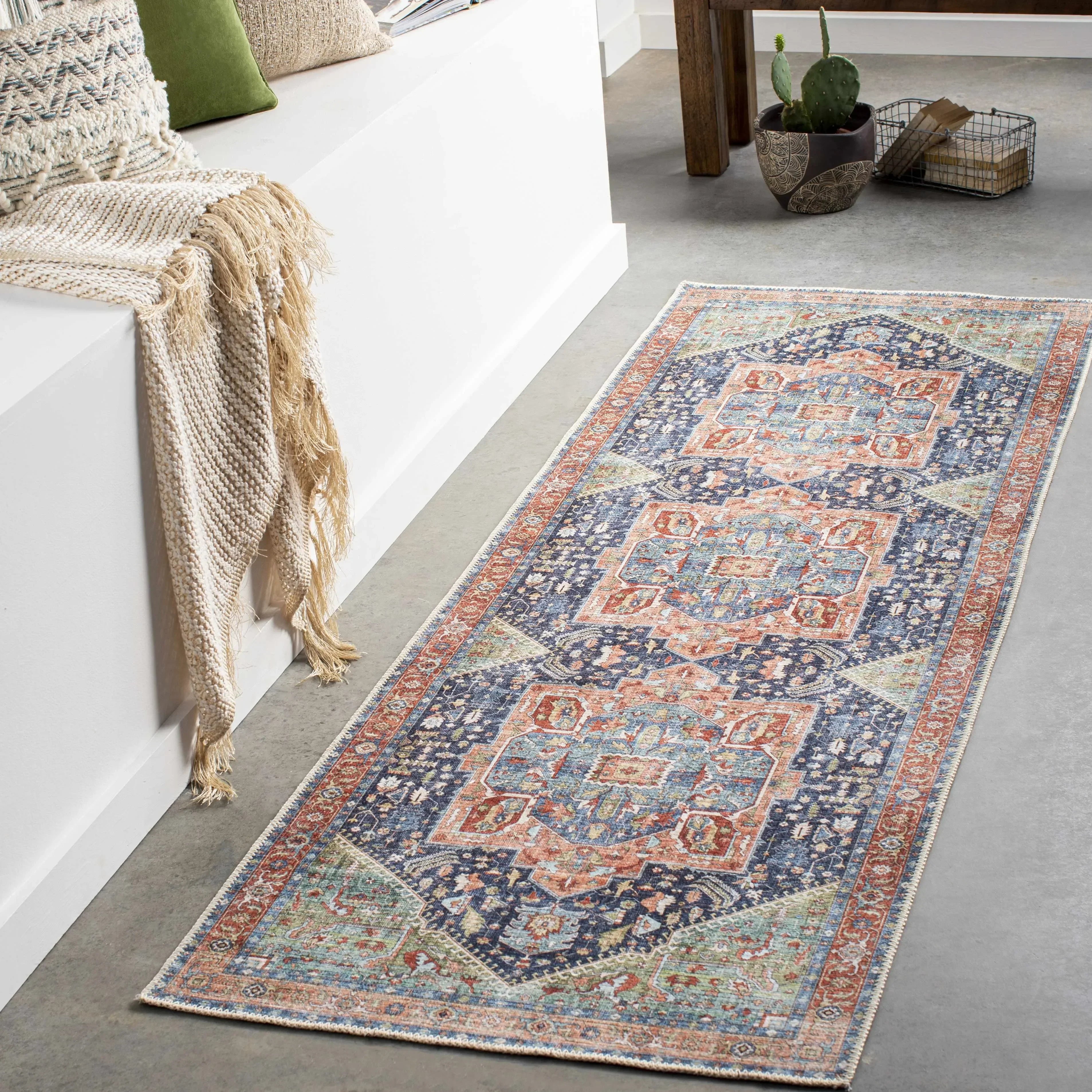 Exira Washable Area Rug - Clearance - The Mayfair Hall