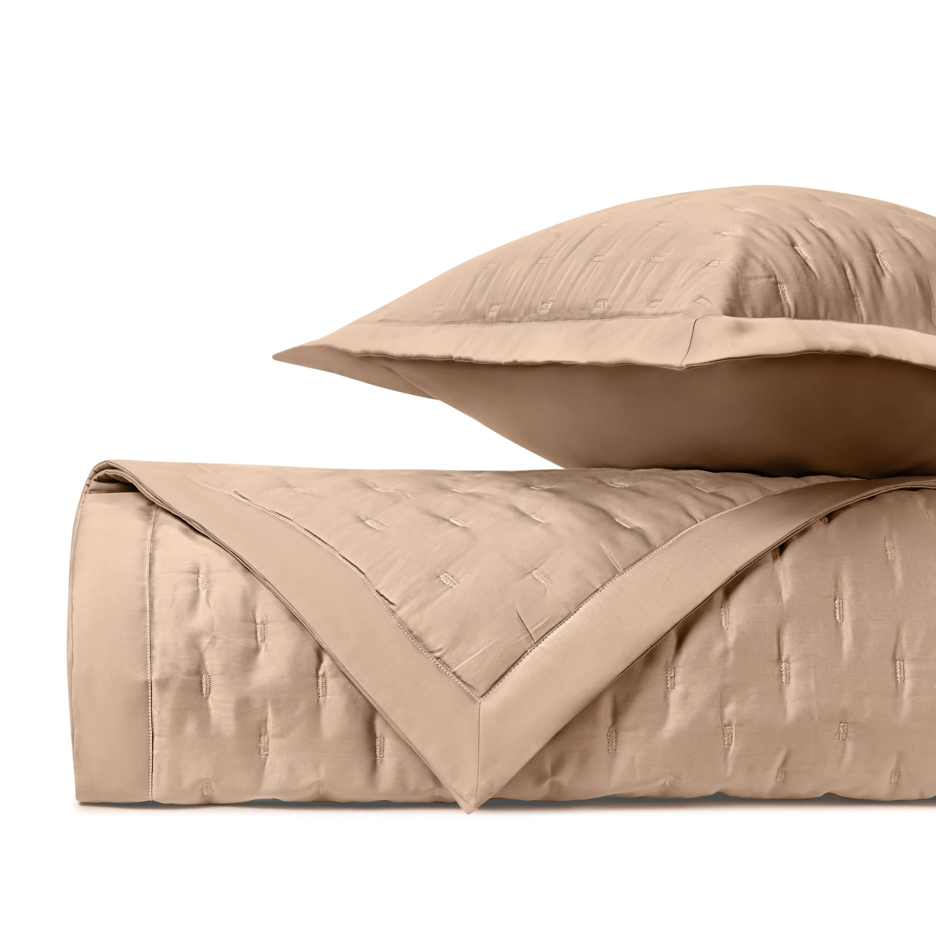 Fil Coupé Quilted Coverlet (Euro) Set - The Mayfair Hall
