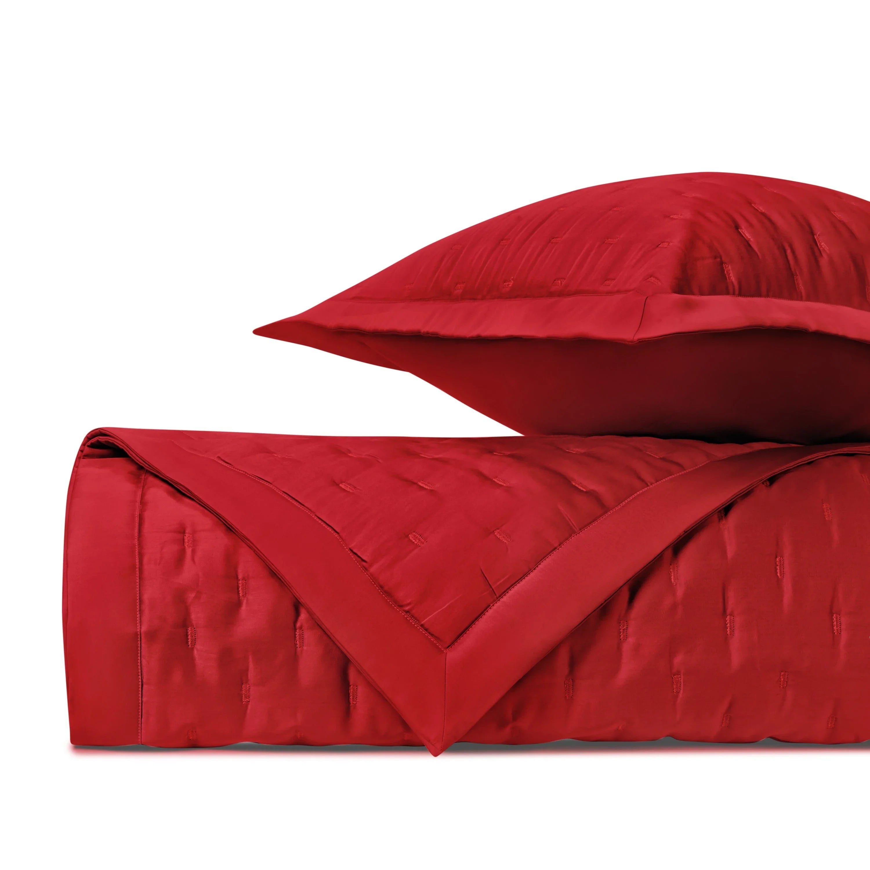 Fil Coupé Quilted Coverlet (Euro) Set - The Mayfair Hall