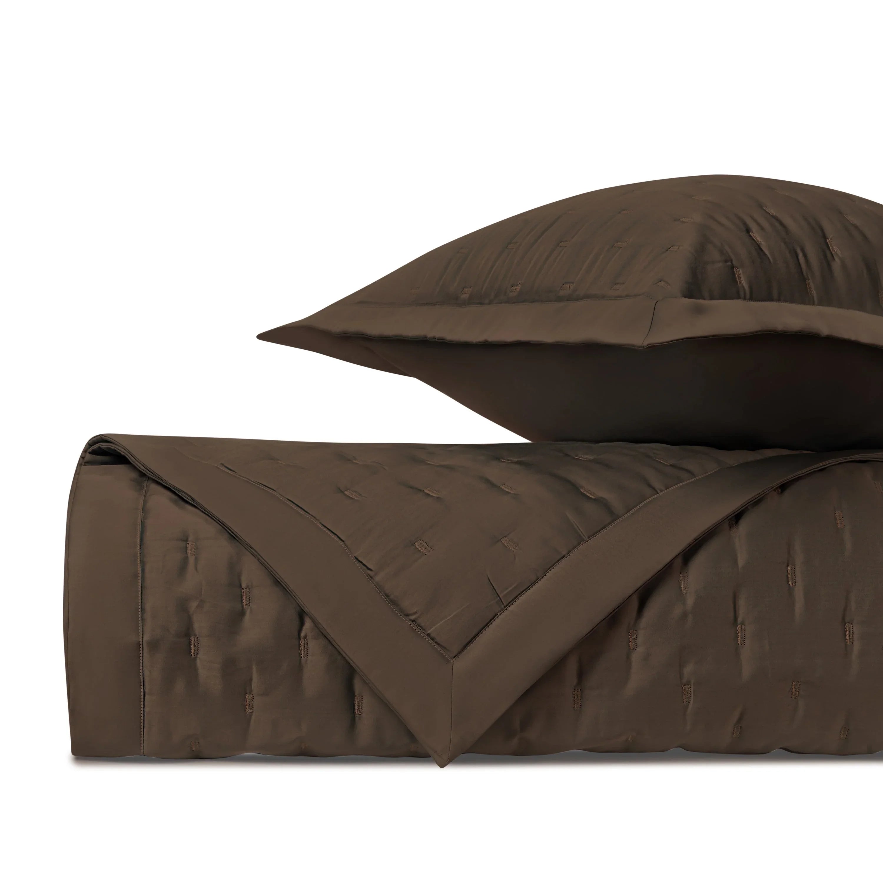 Fil Coupé Quilted Coverlet (Euro) Set - The Mayfair Hall
