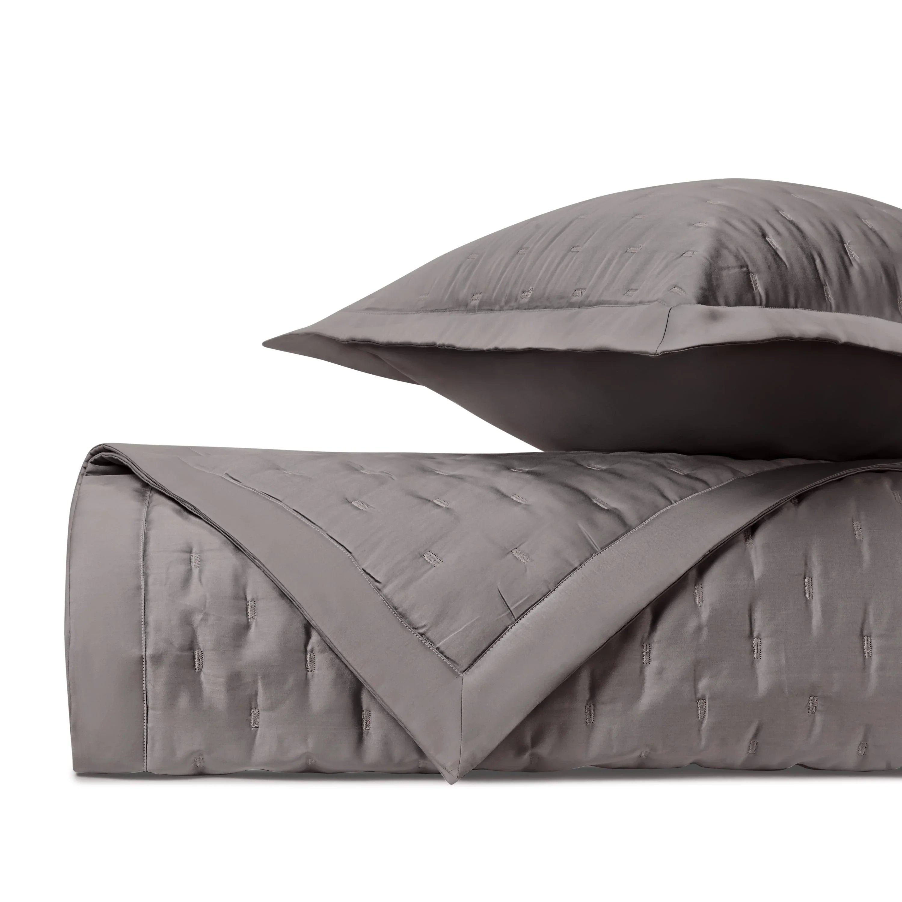 Fil Coupé Quilted Coverlet (Euro) Set - The Mayfair Hall