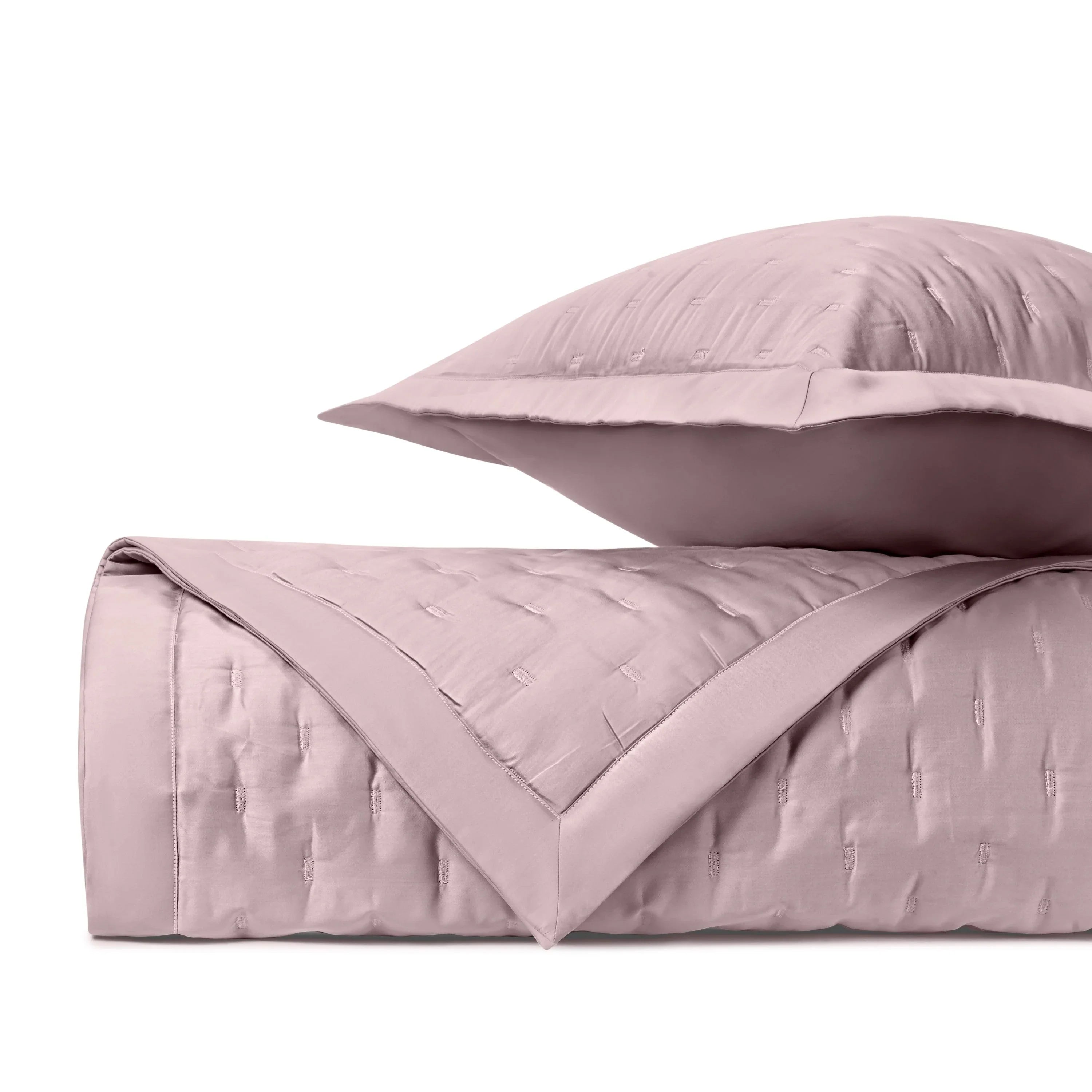 Fil Coupé Quilted Coverlet (Euro) Set - The Mayfair Hall