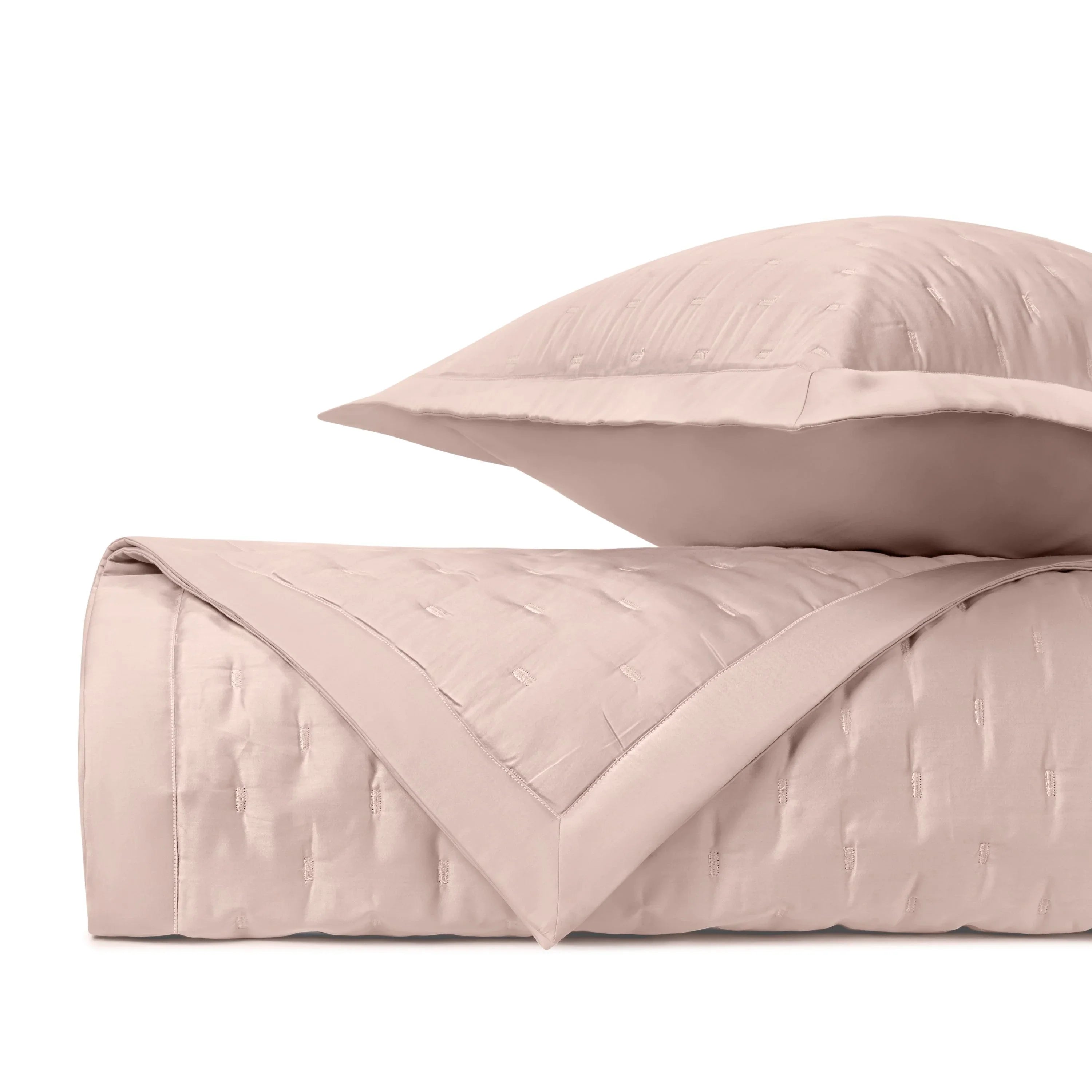 Fil Coupé Quilted Coverlet (Euro) Set - The Mayfair Hall