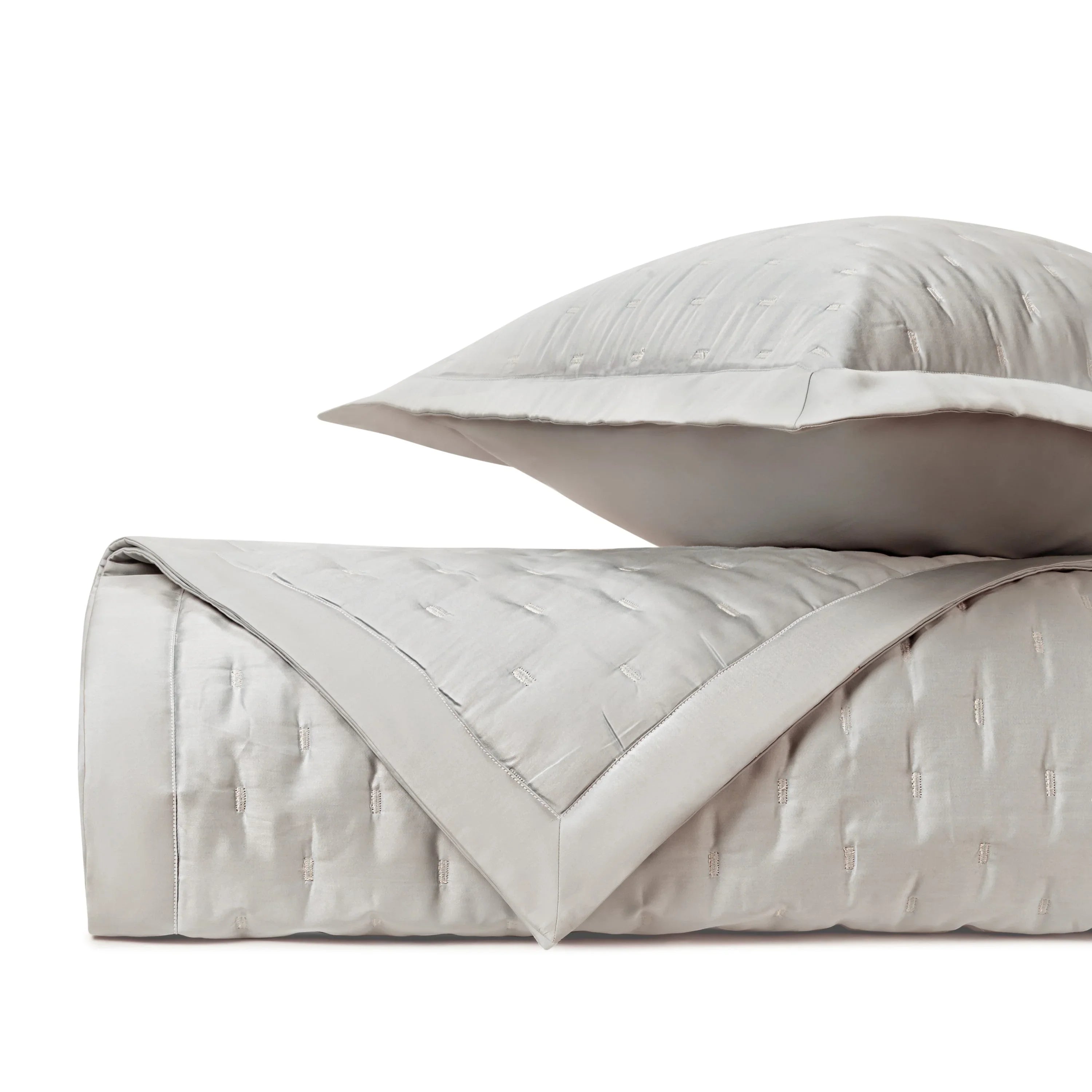 Fil Coupé Quilted Coverlet (Euro) Set - The Mayfair Hall