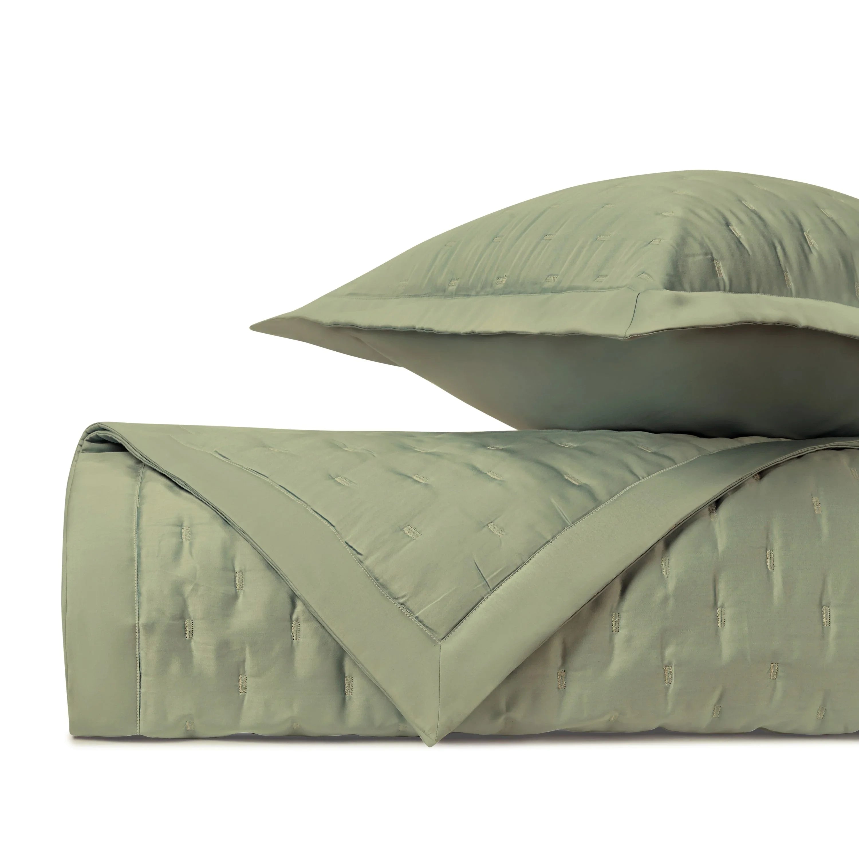 Fil Coupé Quilted Coverlet (Euro) Set - The Mayfair Hall