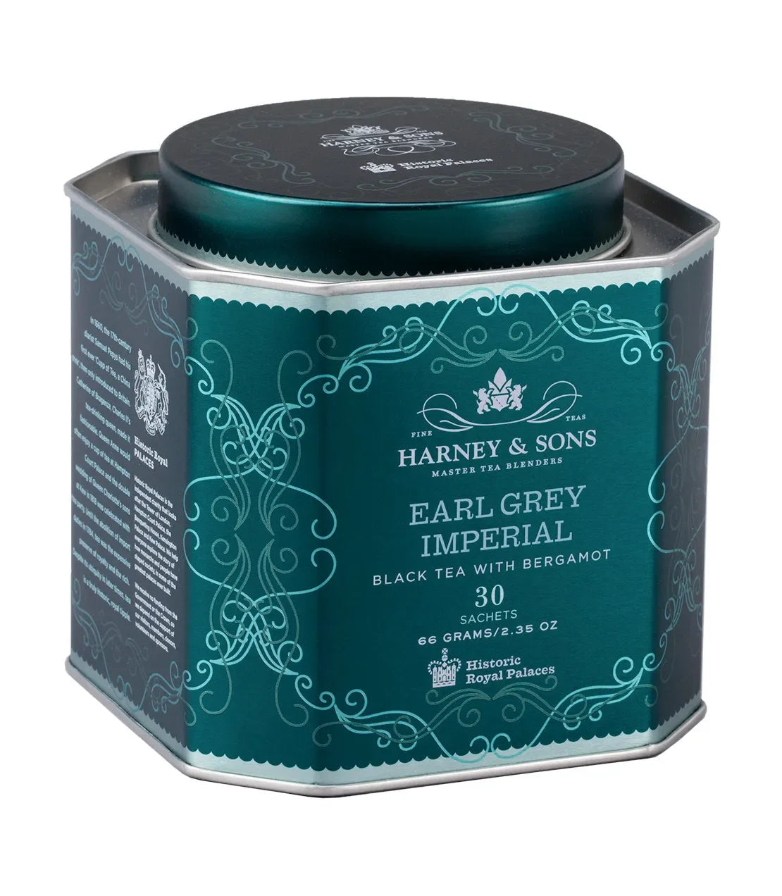 Earl Grey Imperial, HRP Tin of 30 Sachets - The Mayfair Hall