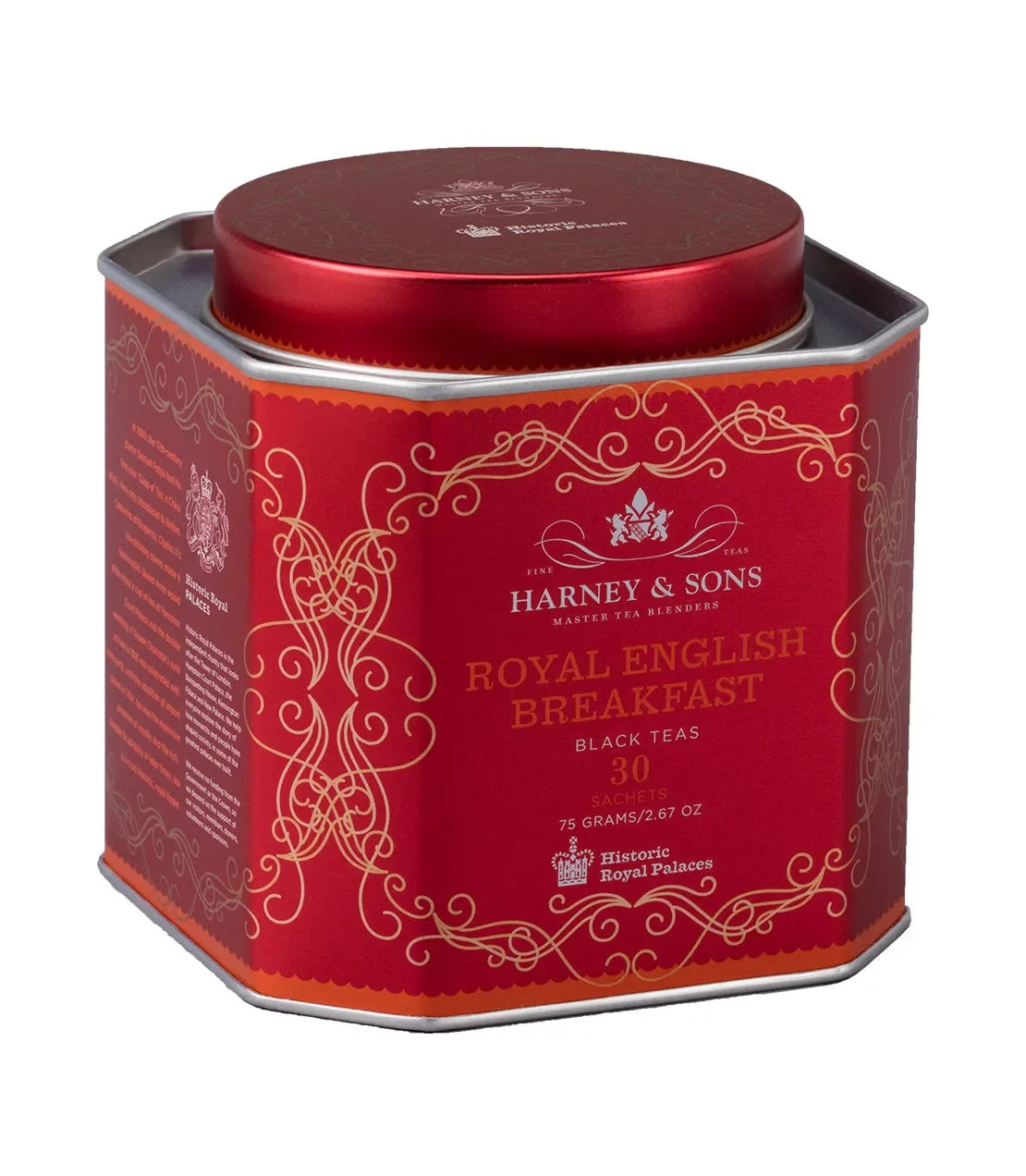 Royal English Breakfast, HRP Tin of 30 Sachets - The Mayfair Hall