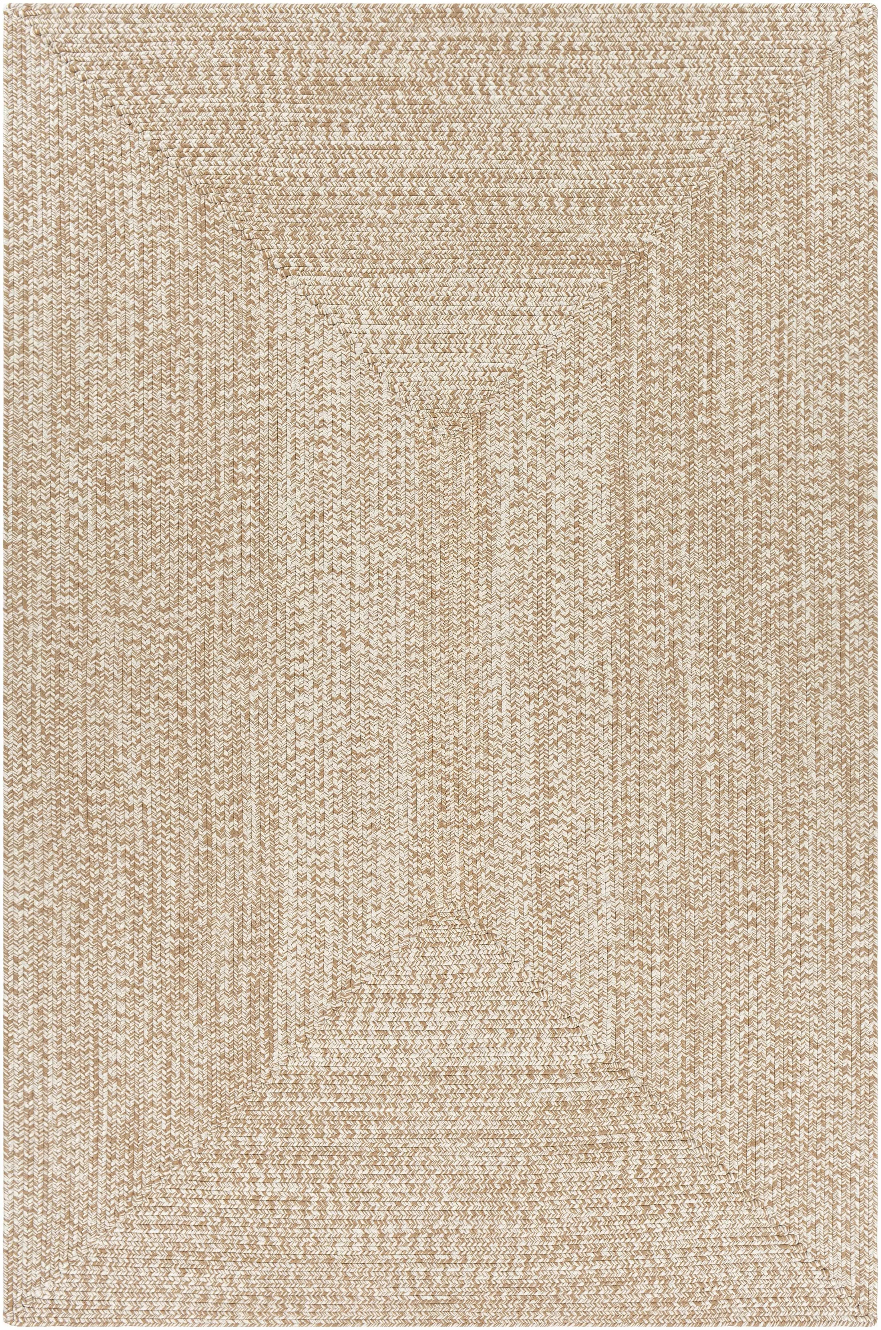 Cream Braided Faux Jute Rug - The Mayfair Hall