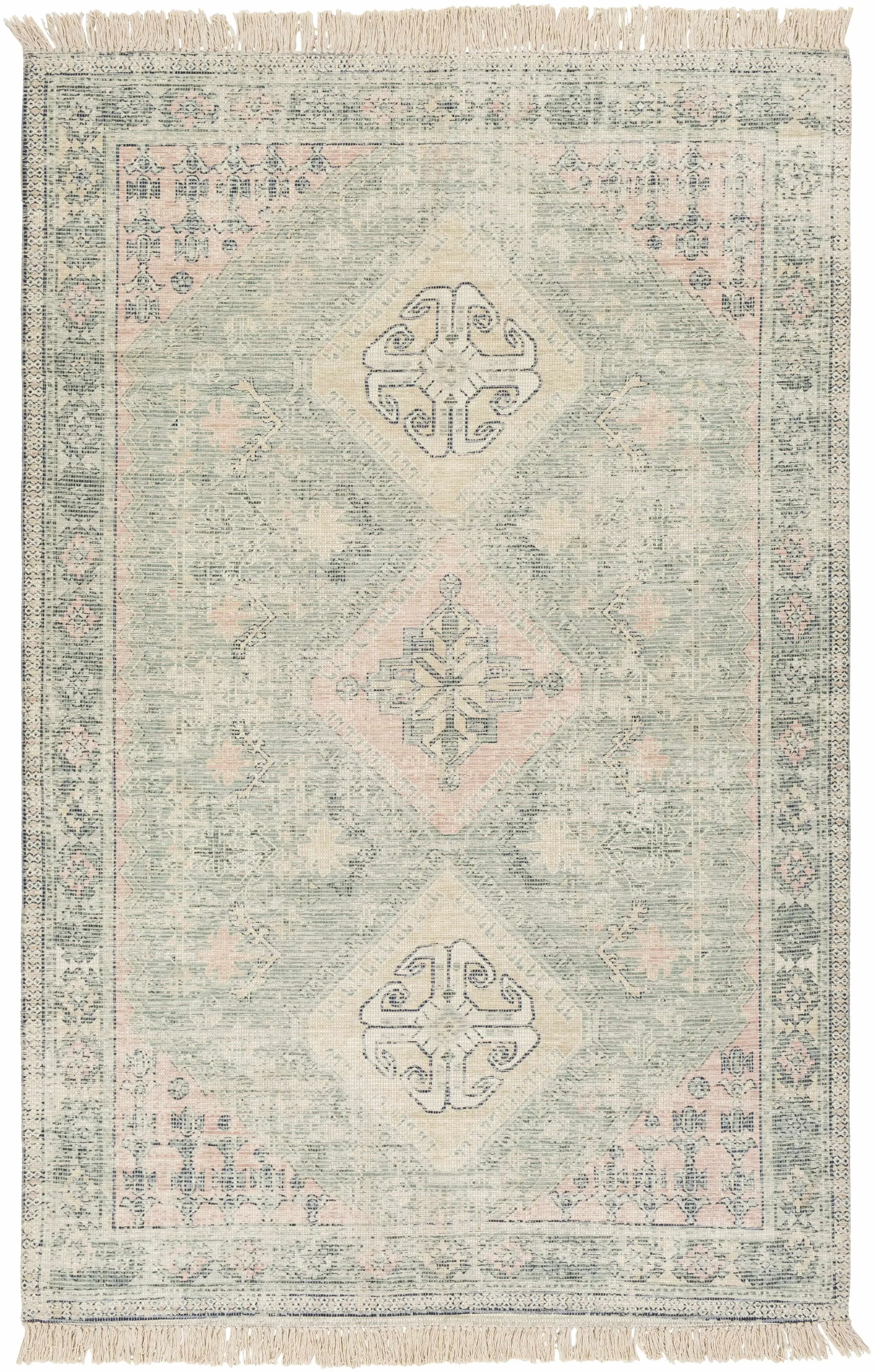 Foraker Sage Cotton Rug - The Mayfair Hall