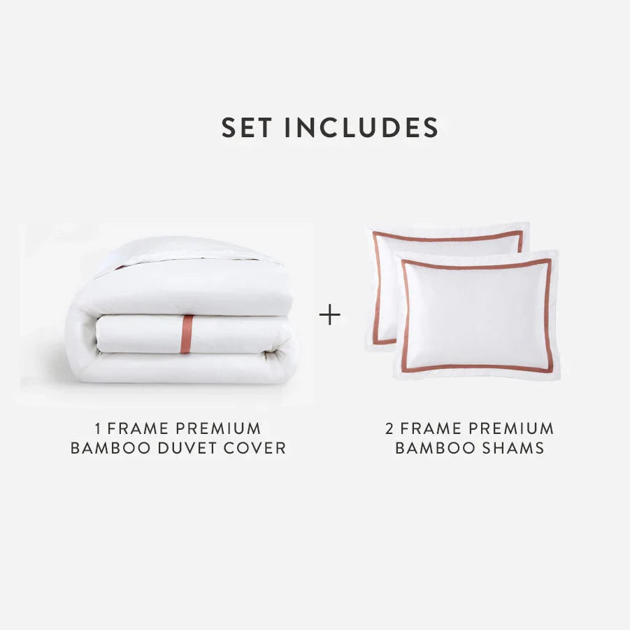 Frame Premium Bamboo Duvet Bundle