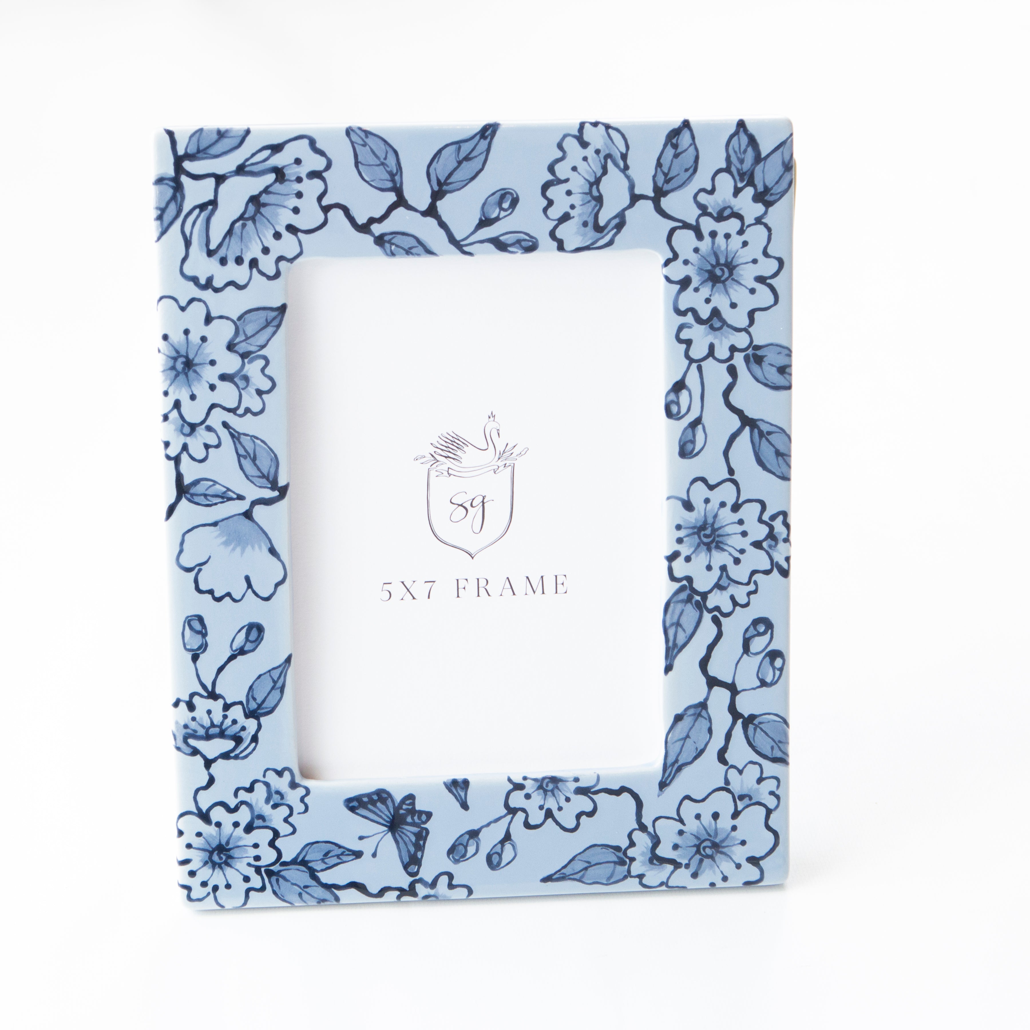 Blue Blossom Chinoiserie Picture Frames