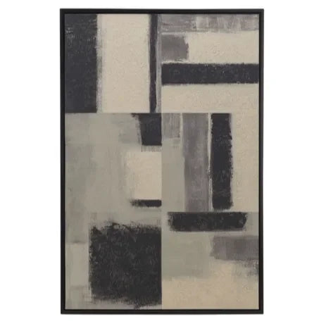 Blurred Lines Framed Wall Art - The Mayfair Hall