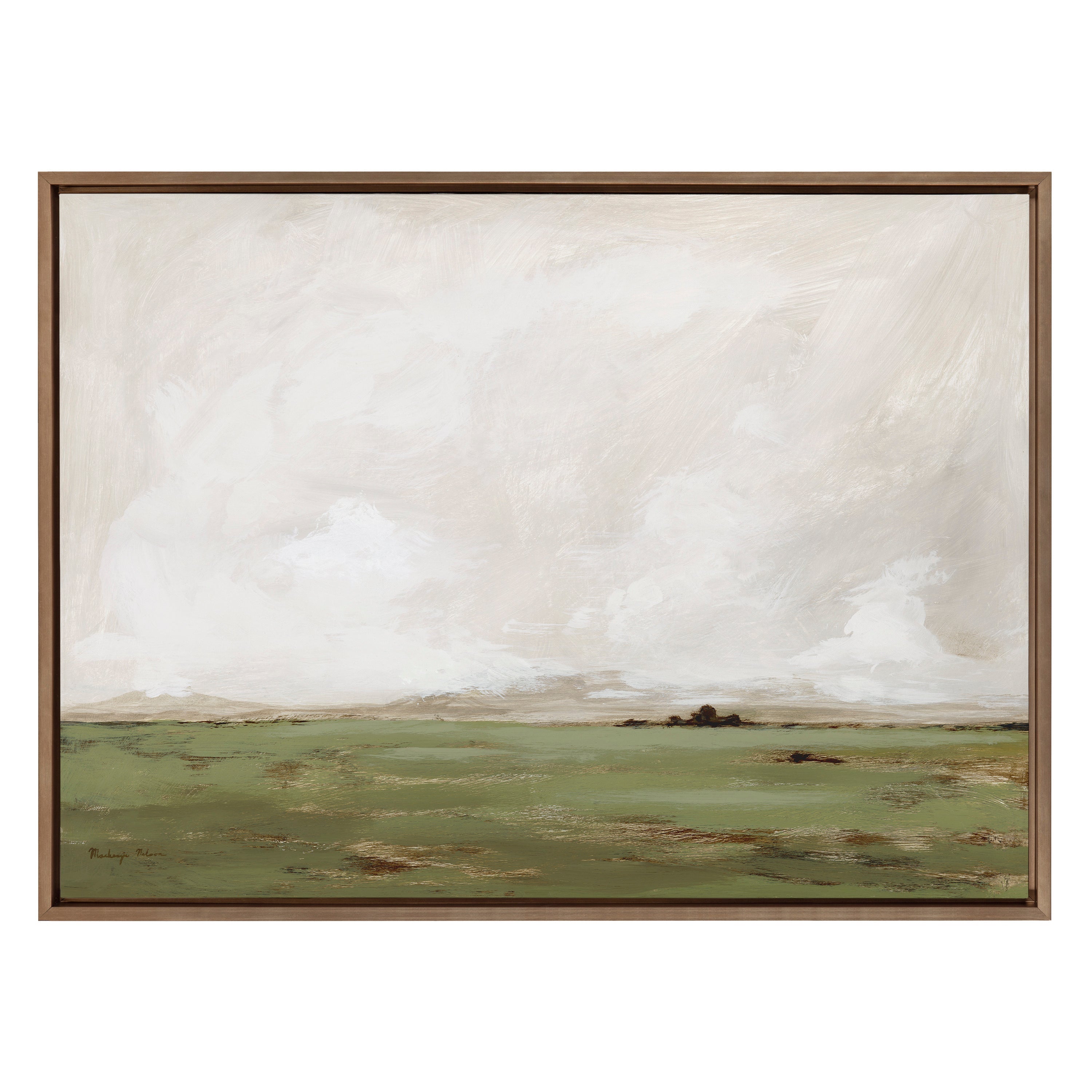 Sylvie Rest No 1 Framed Canvas by Mackenzie Nelson