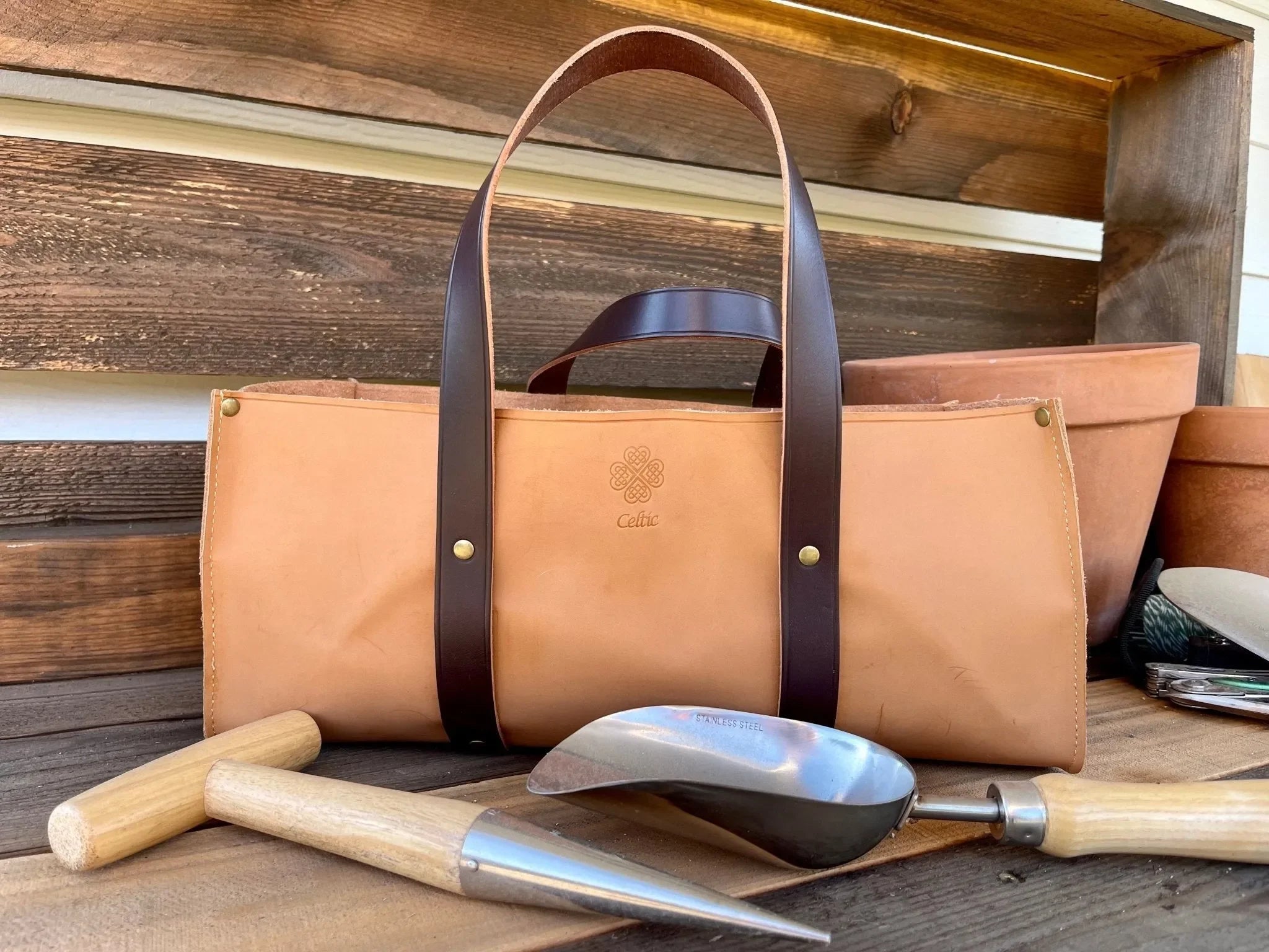 Garden Hand Tool Set - Hardwood and Stainless - The Mayfair Hall