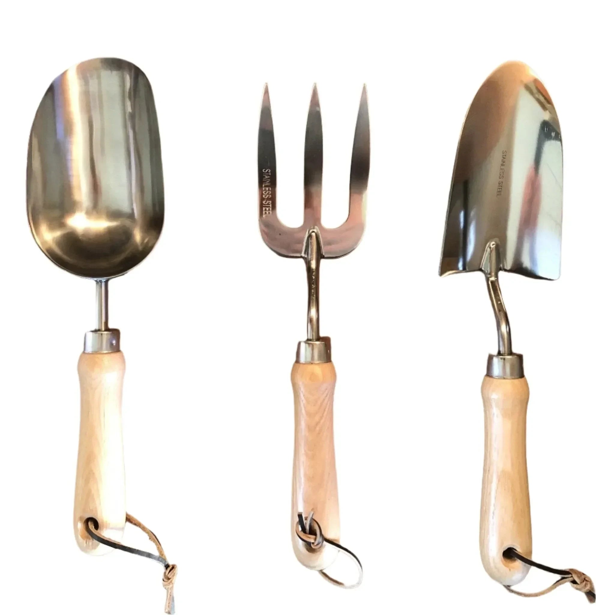 Garden Hand Tool Set - Hardwood and Stainless - The Mayfair Hall