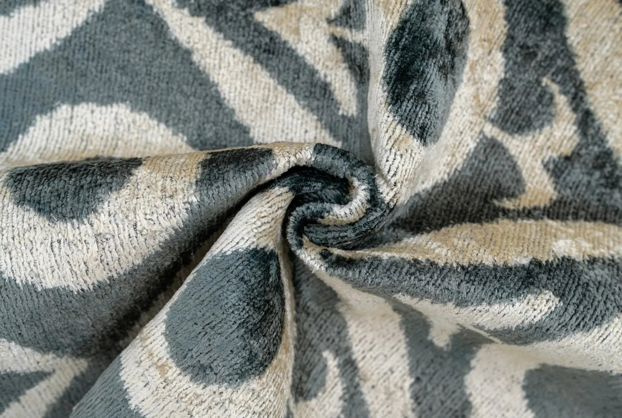 Geometric Gray Beige Throw Pillow 16x24 - Traditional Contemporary Cushion - Elegant Home Décor with Down Feather Insert - The Mayfair Hall