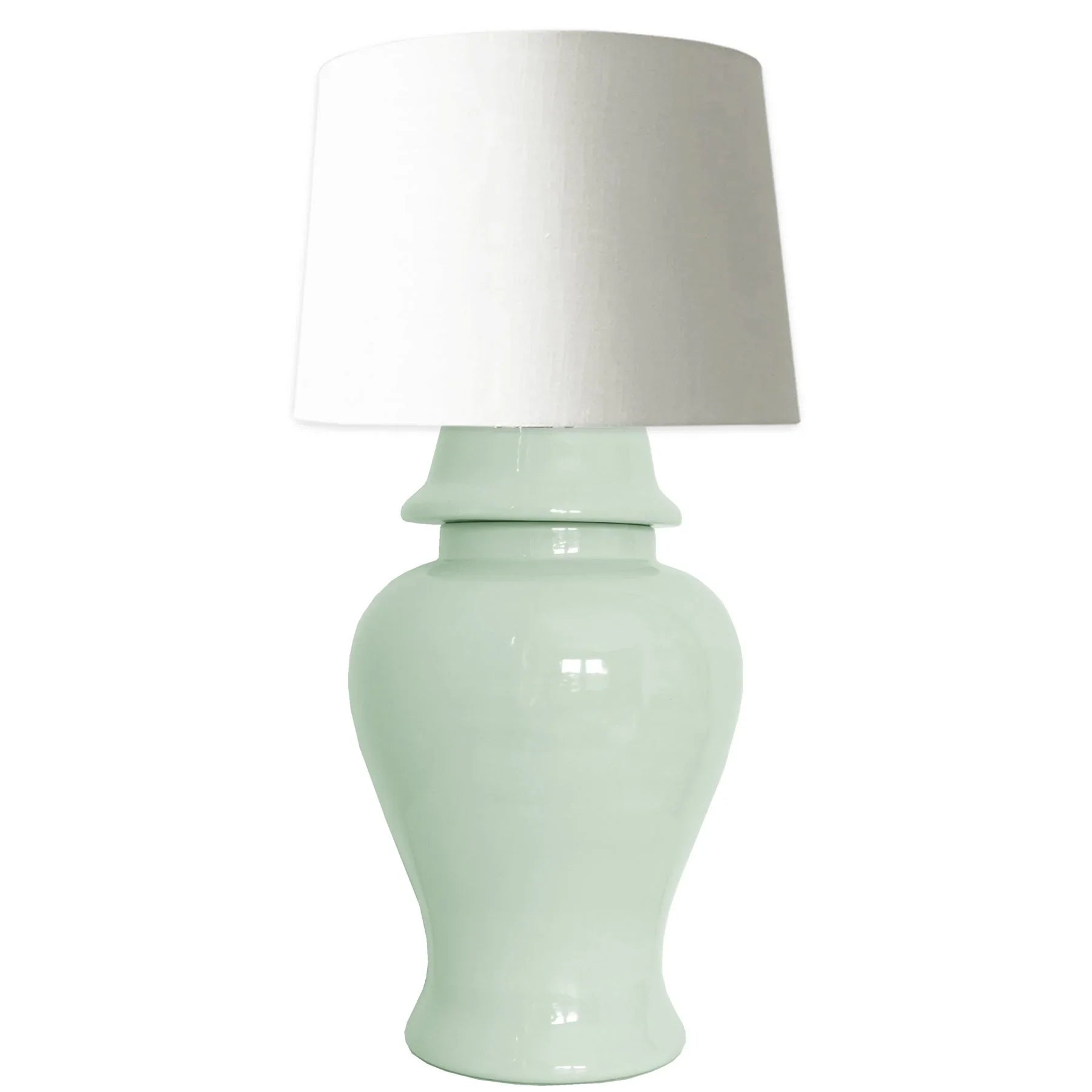 Sea Glass Ginger Jar Lamp - The Mayfair Hall