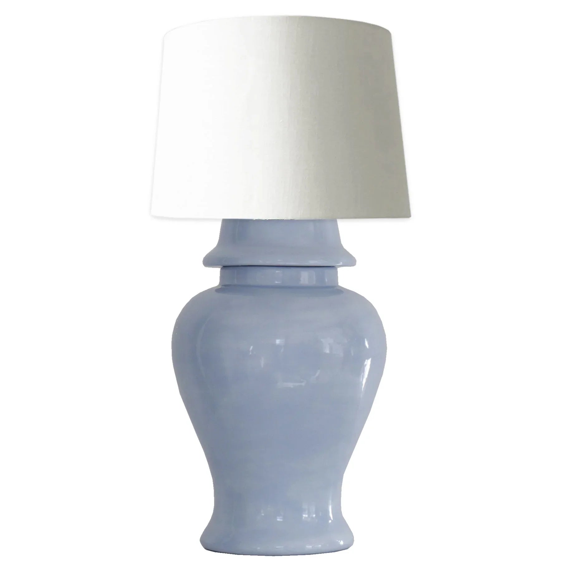 Serenity Blue Ginger Jar Lamp - The Mayfair Hall